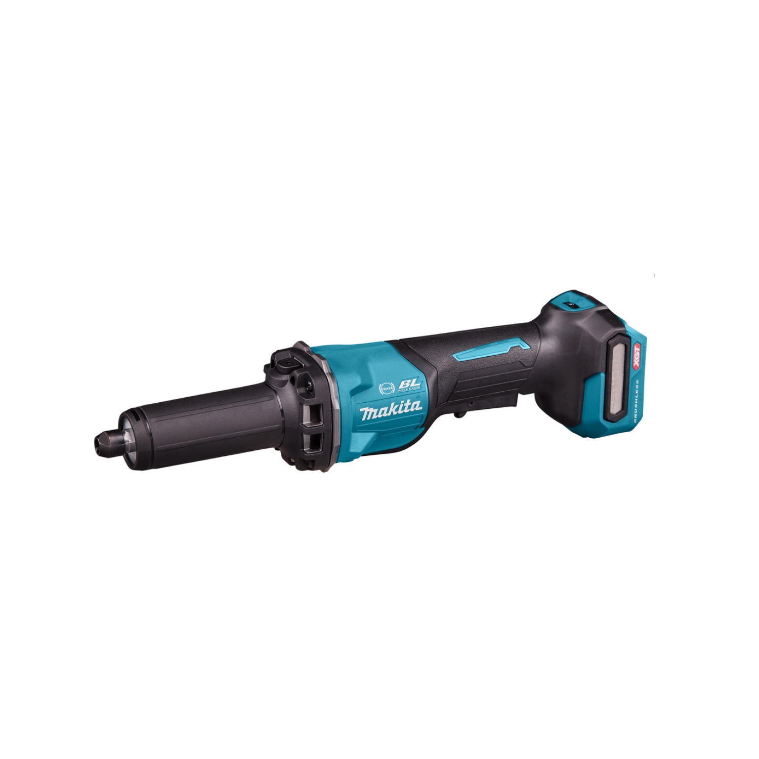 Makita GD002GZ XGT Li-ion accu rechte slijper body met veiligheidsschakelaar