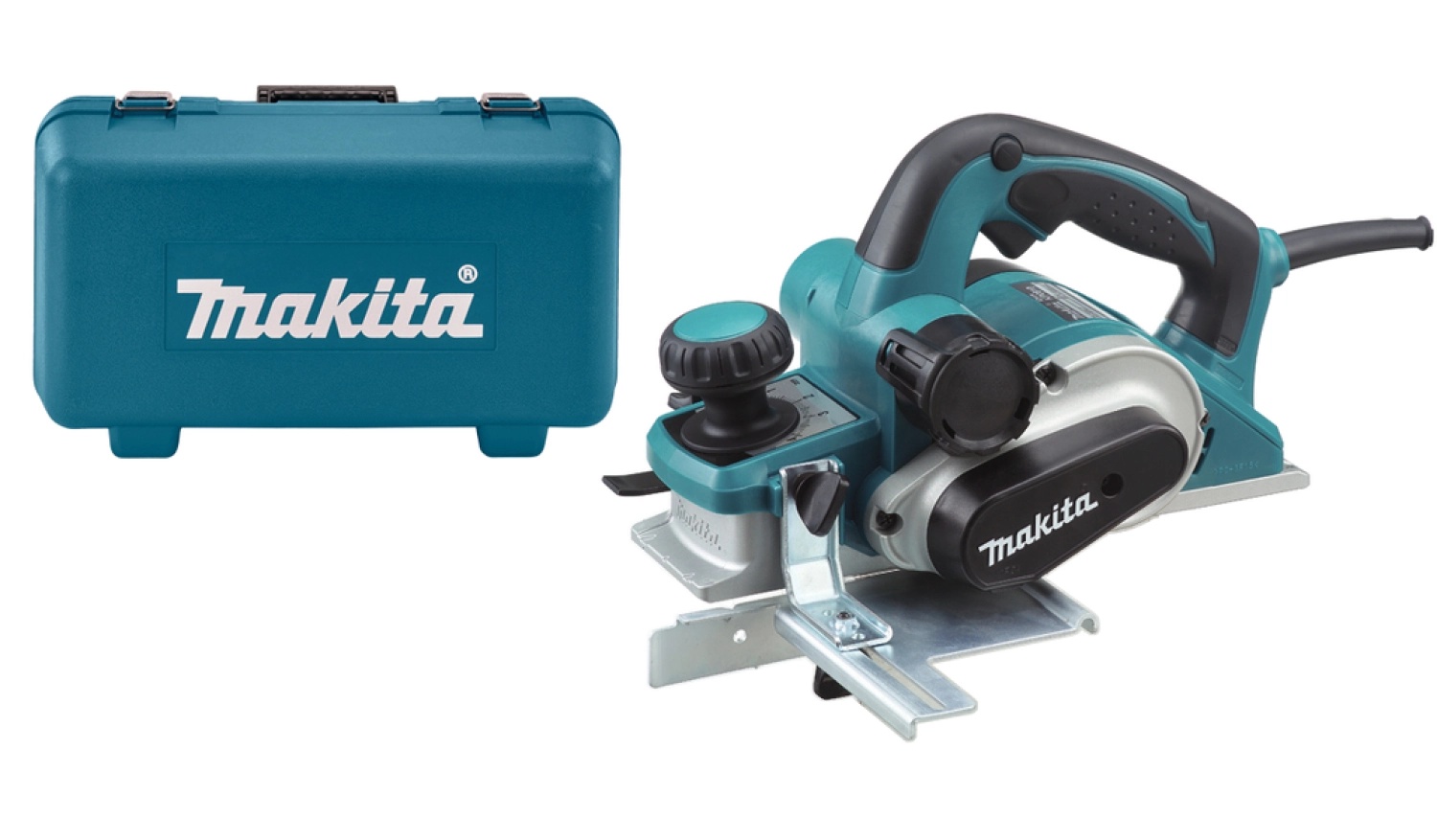 Makita KP0810K schaafmachine in koffer – 850 W – 4 mm