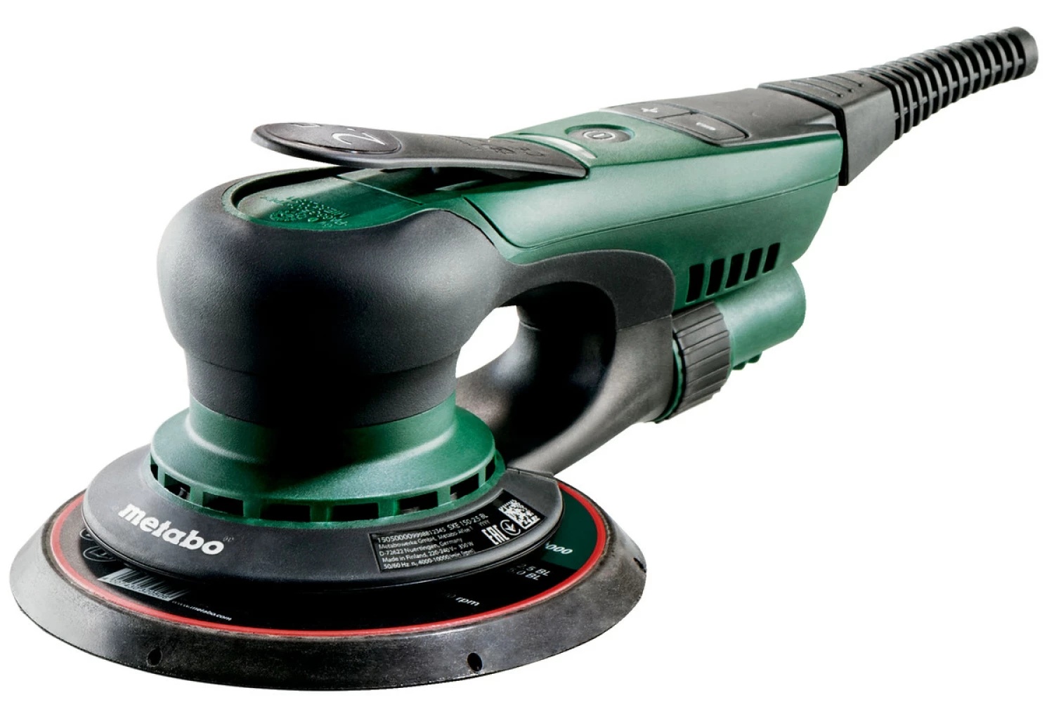 Metabo SXE 150-2.5 BL excenterschuurmachine – 350 W – 150 mm