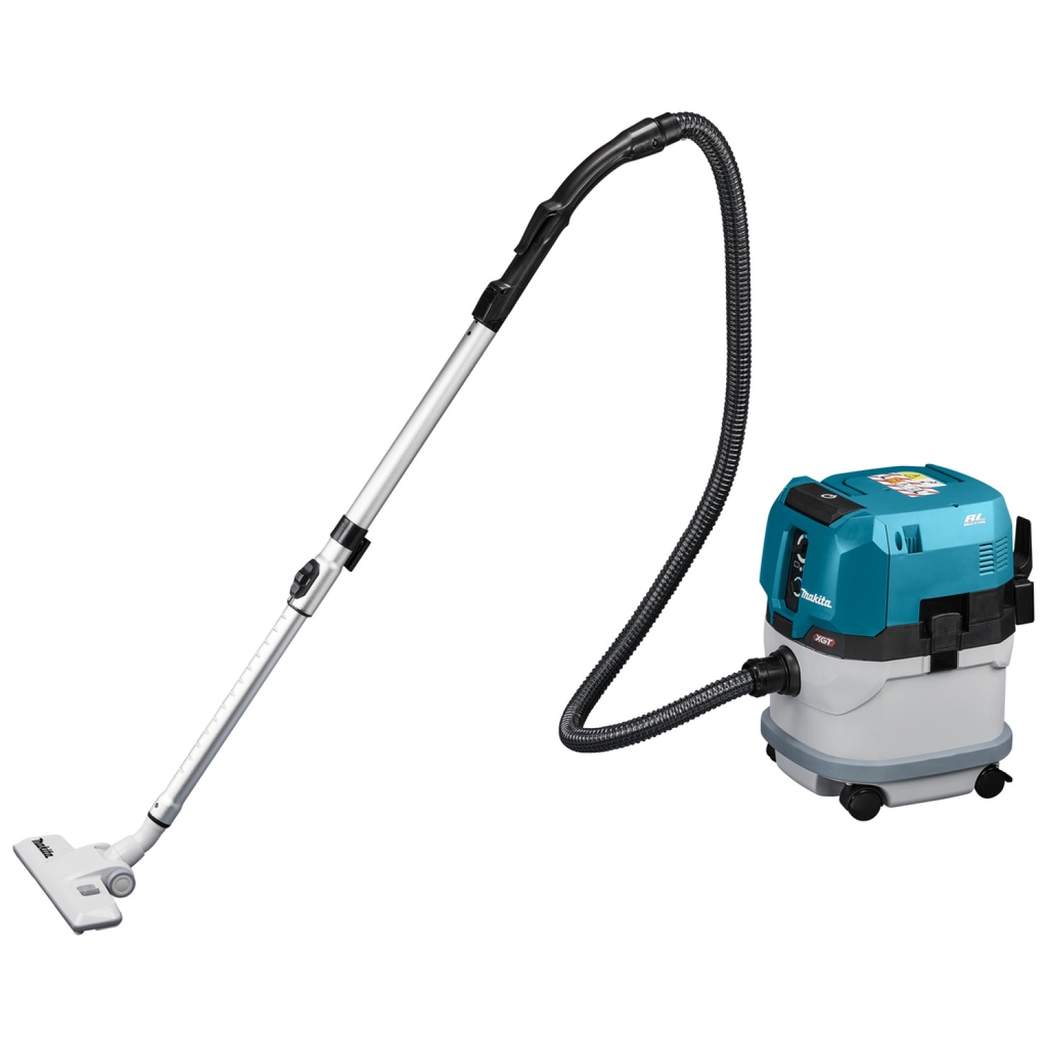 Makita VC003GLZ XGT nat- en droogstofzuiger body – L-klasse – 15 l – koolborstelloos