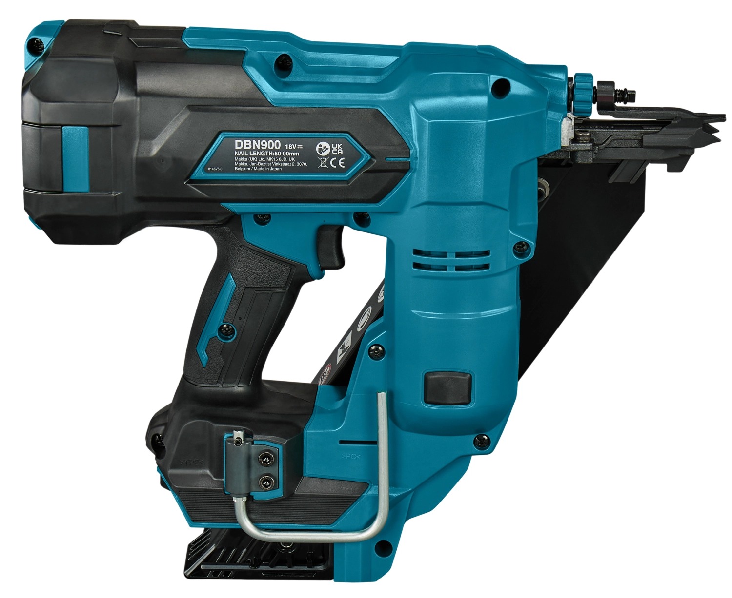 Makita DBN900ZK 18V LXT constructietacker body in MBox – D-kopnagels 50–90 mm