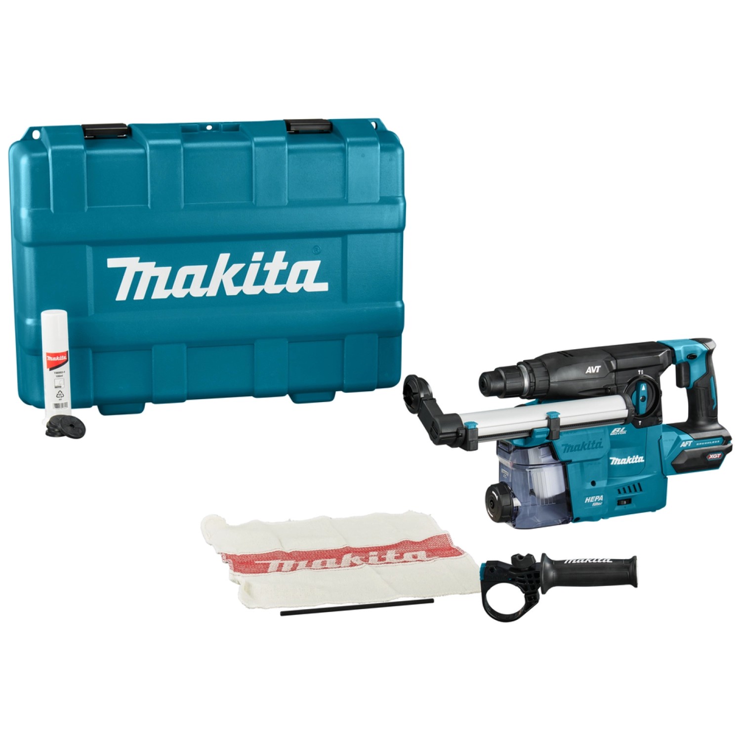 Makita HR008GZ03 XGT 40V Max combihamer body in kunststof koffer – 3,9 J