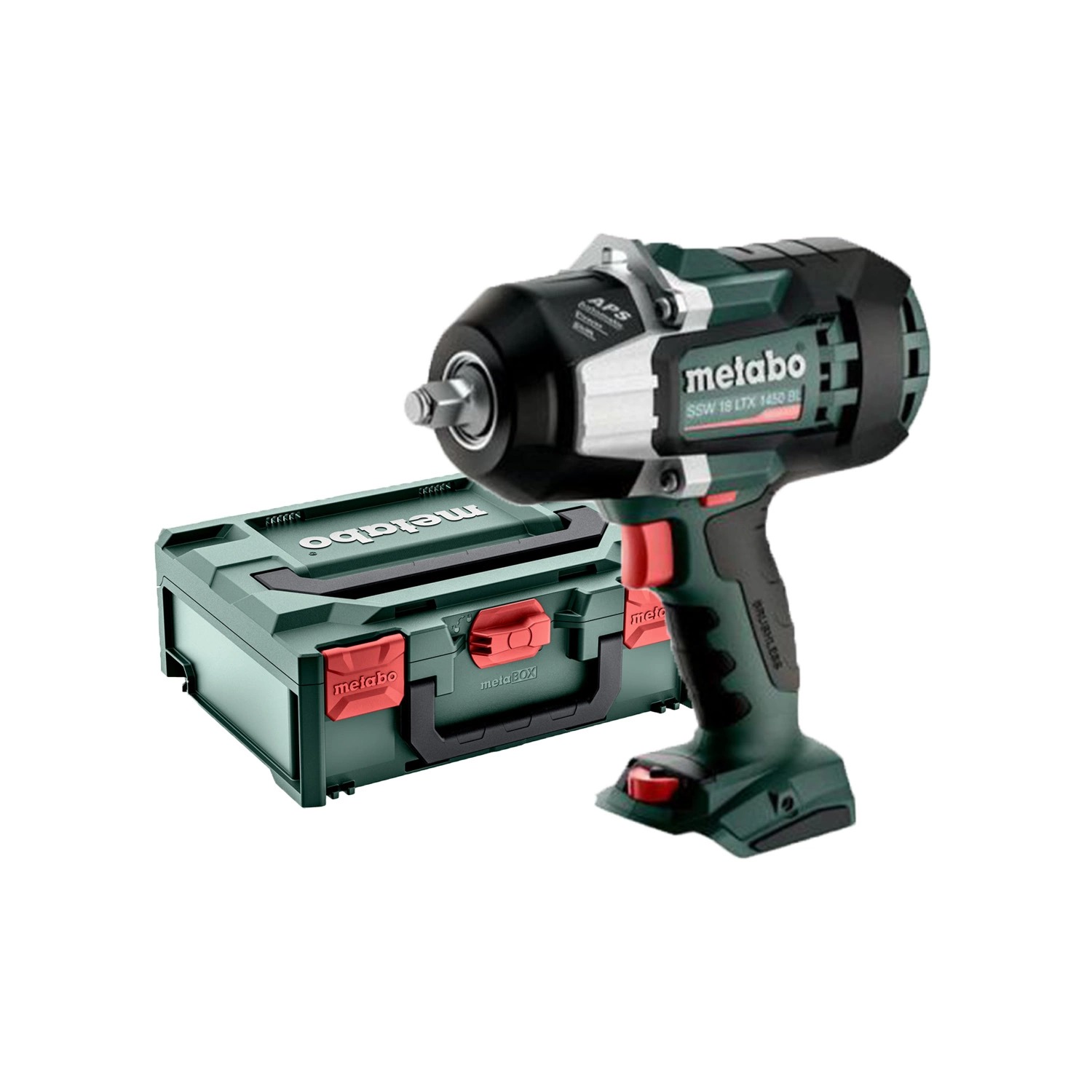 Metabo SSW 18 LTX 1450 BL 18V accu-slagmoersleutel body in metaBOX