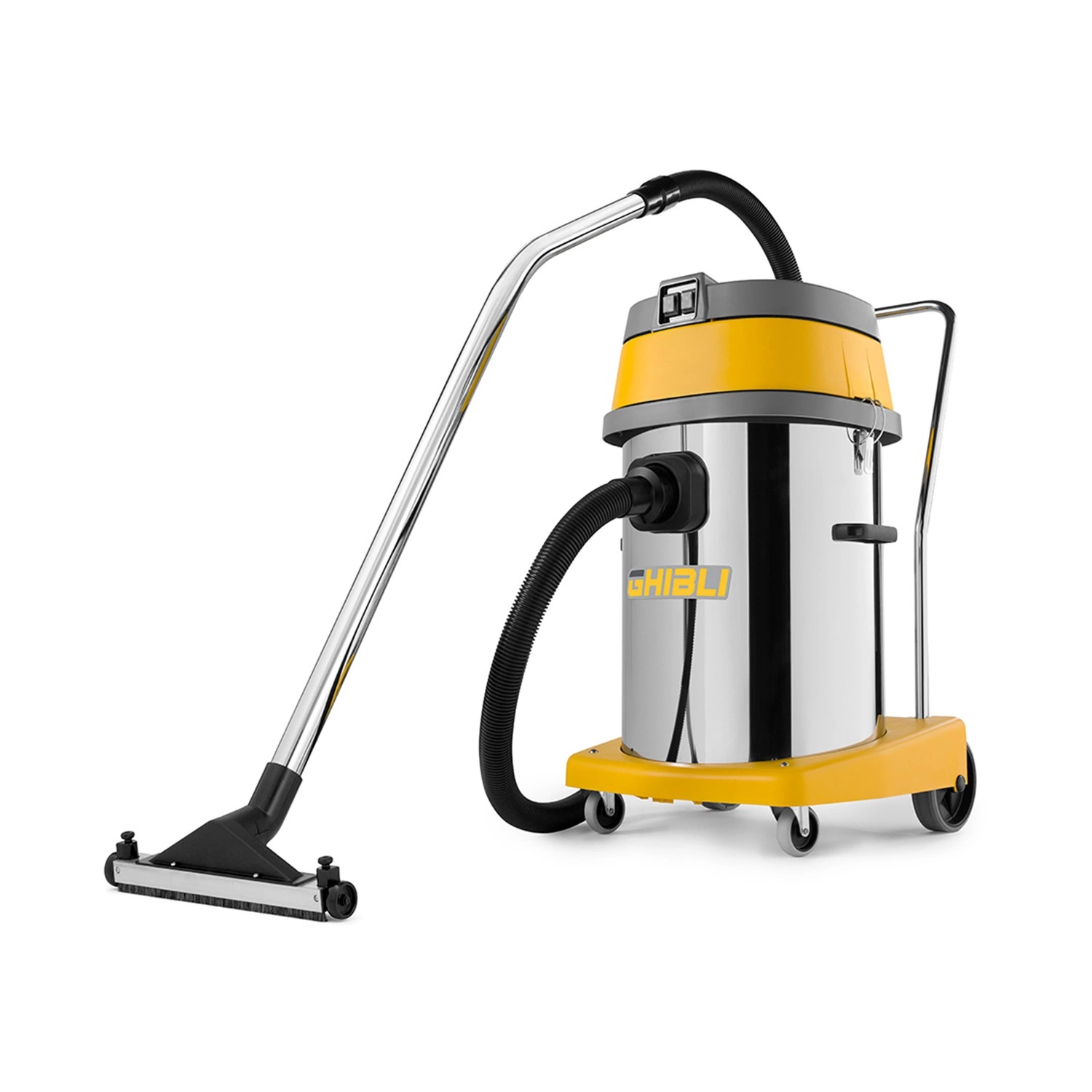 Ghibli AS 60 IK RVS Bouwstofzuiger - 3450W - 80L