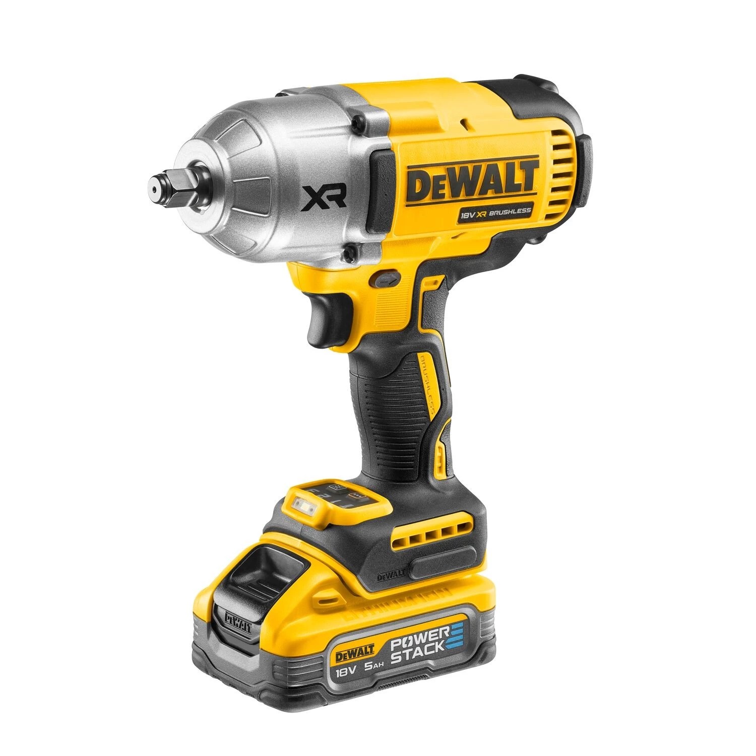 DeWALT DCF900H2T-QW 18V accu slagmoersleutelset met 2x 5,0Ah accu en TSTAK