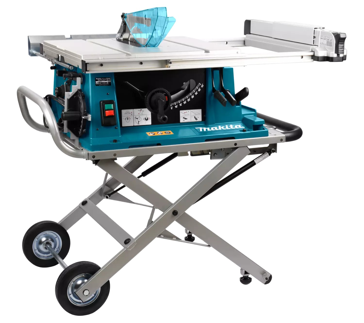 Makita 2704NX1 230V tafelzaag met onderstel – 1650 W – 260 x 30 mm
