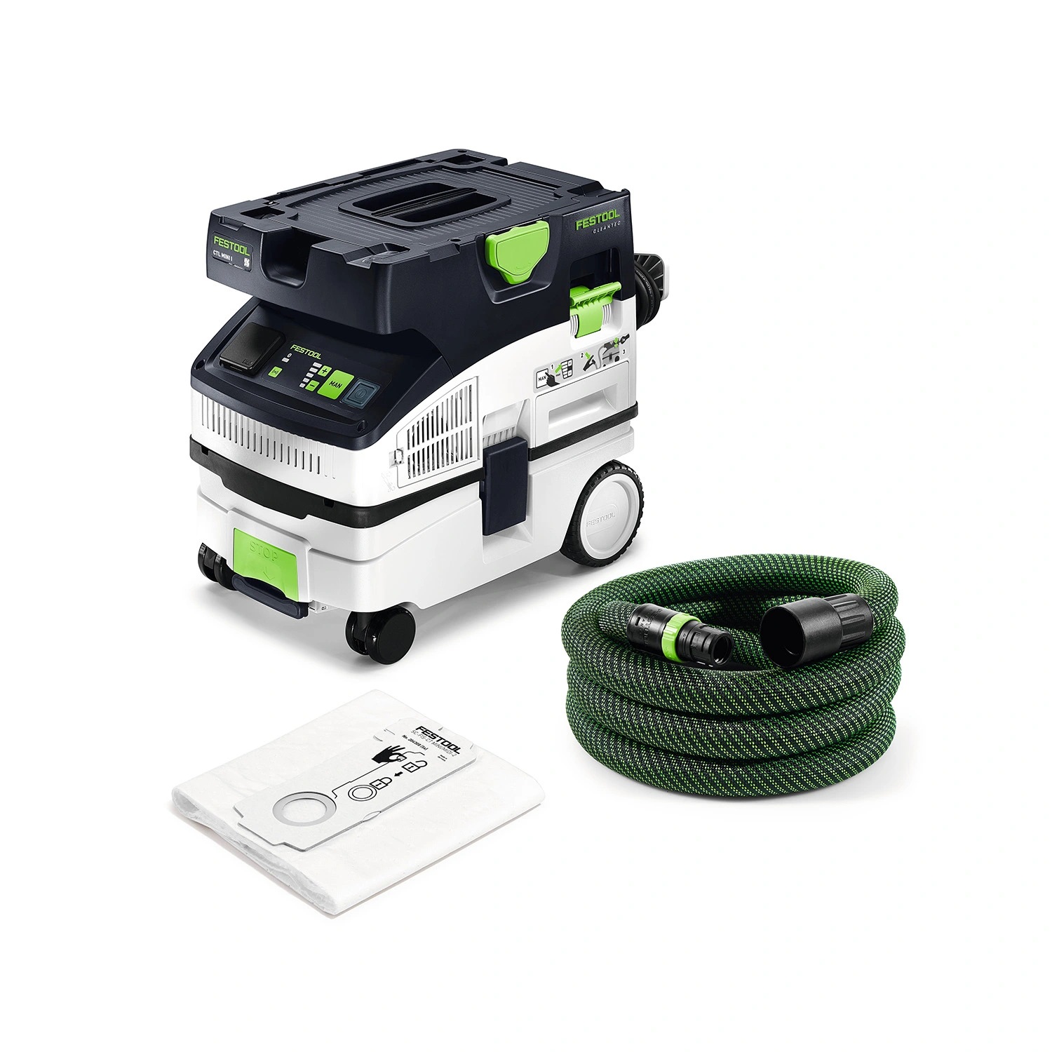 Festool CTL MINI I stofzuiger – 1200 W – L-klasse – 7,5 L