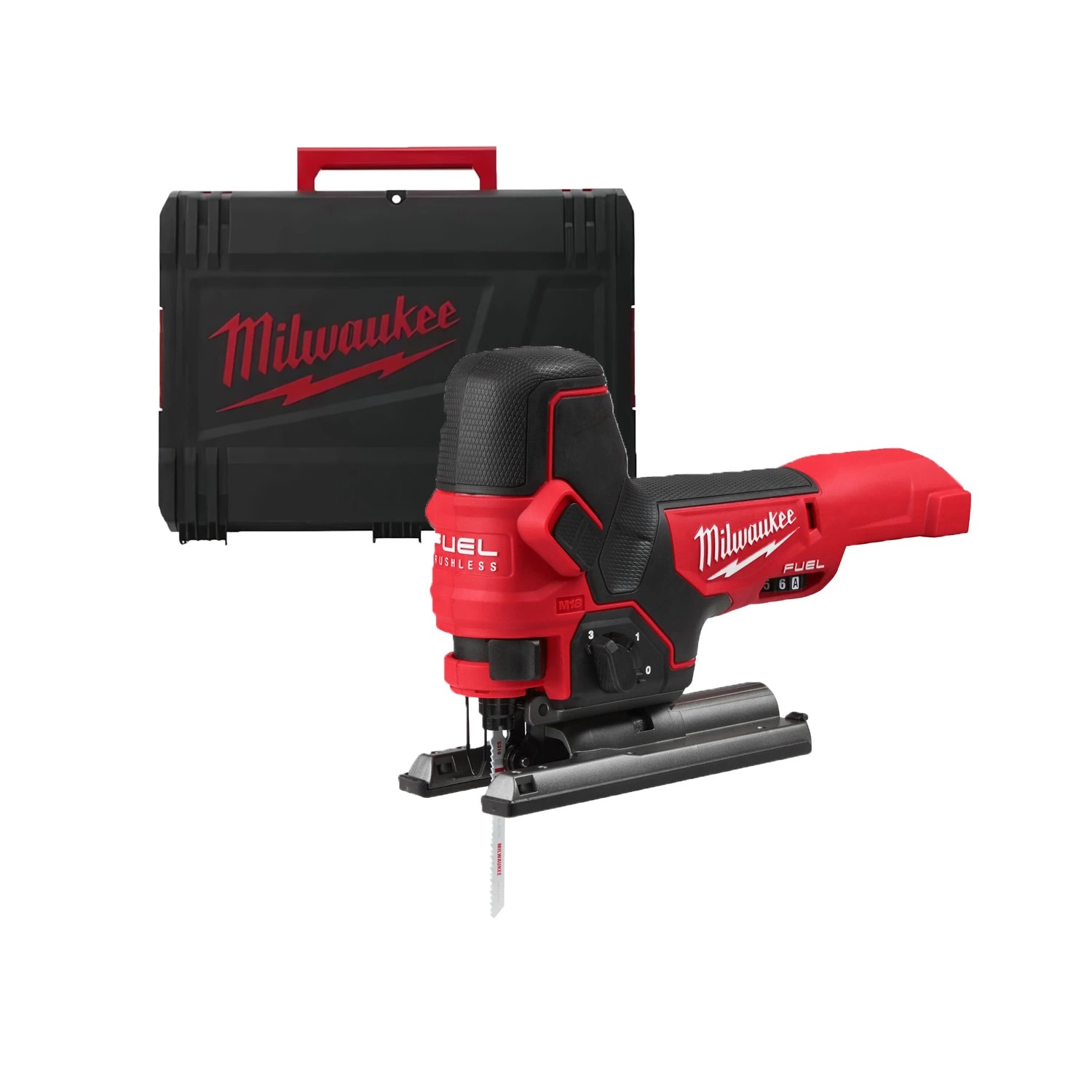 Milwaukee M18 FBJS-0X 18V Li-ion accu decoupeerzaag body in HD Box