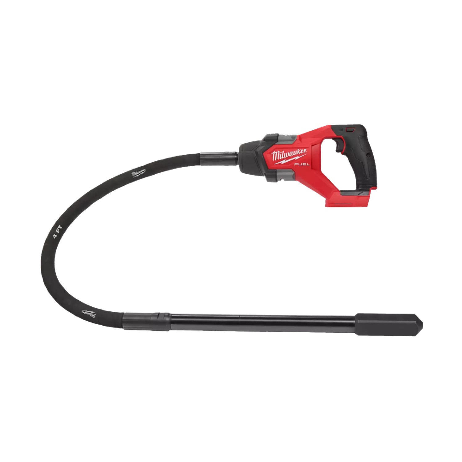 Milwaukee M18 FCVN12-0 18V accu-betontrilnaald body met 1,2 m slang