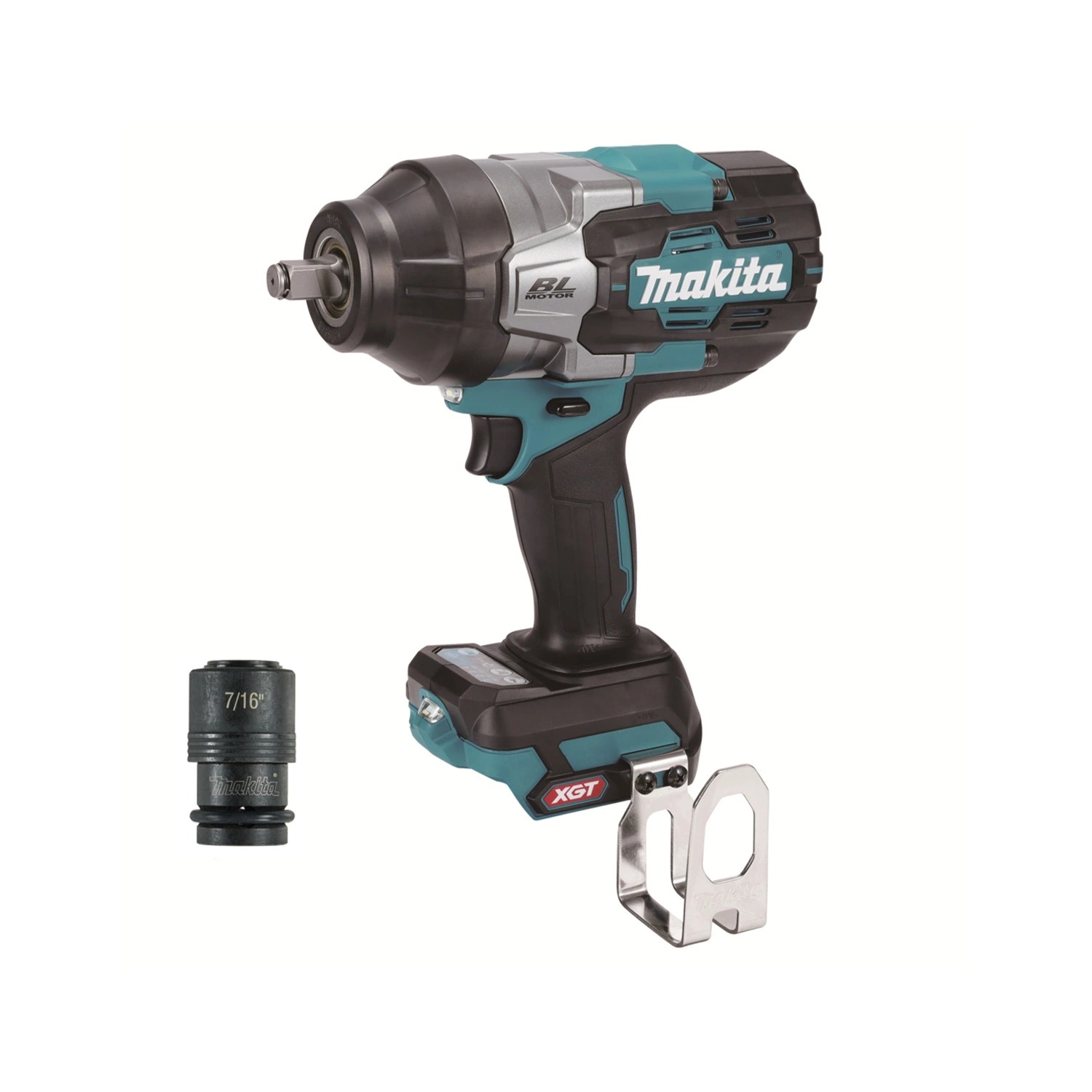 Makita TW002GZ02 XGT 40V accu slagmoersleutel body met dopadapter