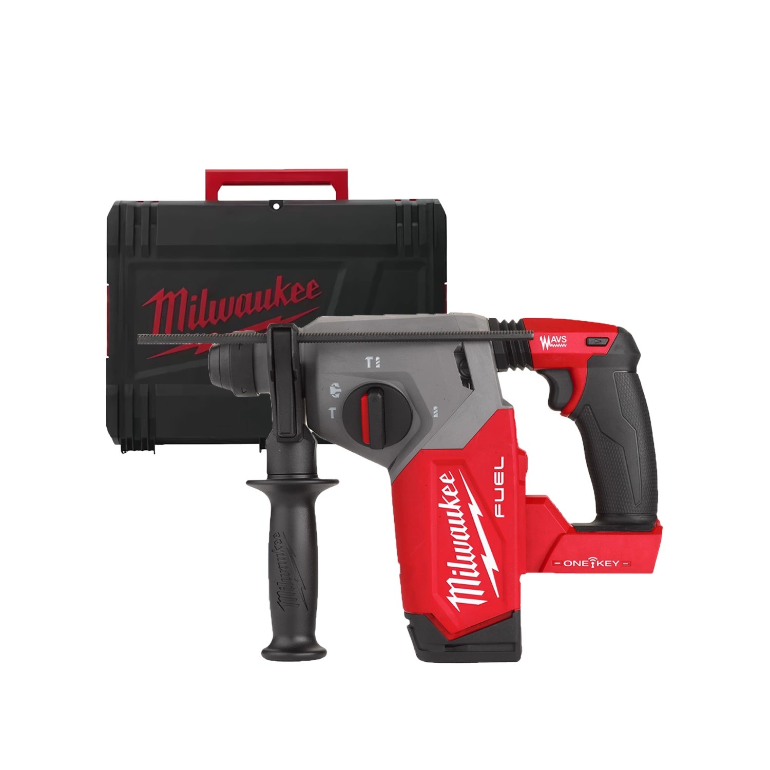 Milwaukee M18 ONEFH-0X 18V SDS-plus accu-boorhamer body in HD Box