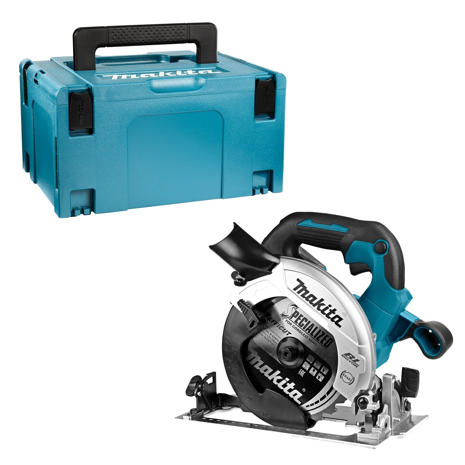 Makita DHS661ZJU 18V accu-cirkelzaag body in Mbox – 165 mm – koolborstelloos