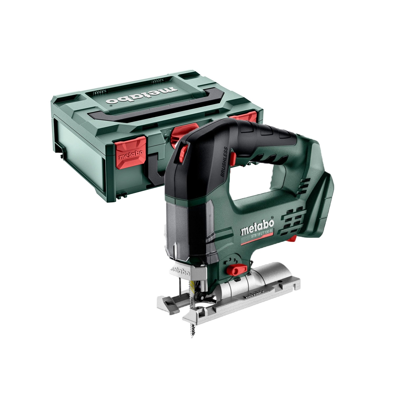 Metabo STB 18 LT 130 BL 18V LiHD accu-decoupeerzaag body – D-greep