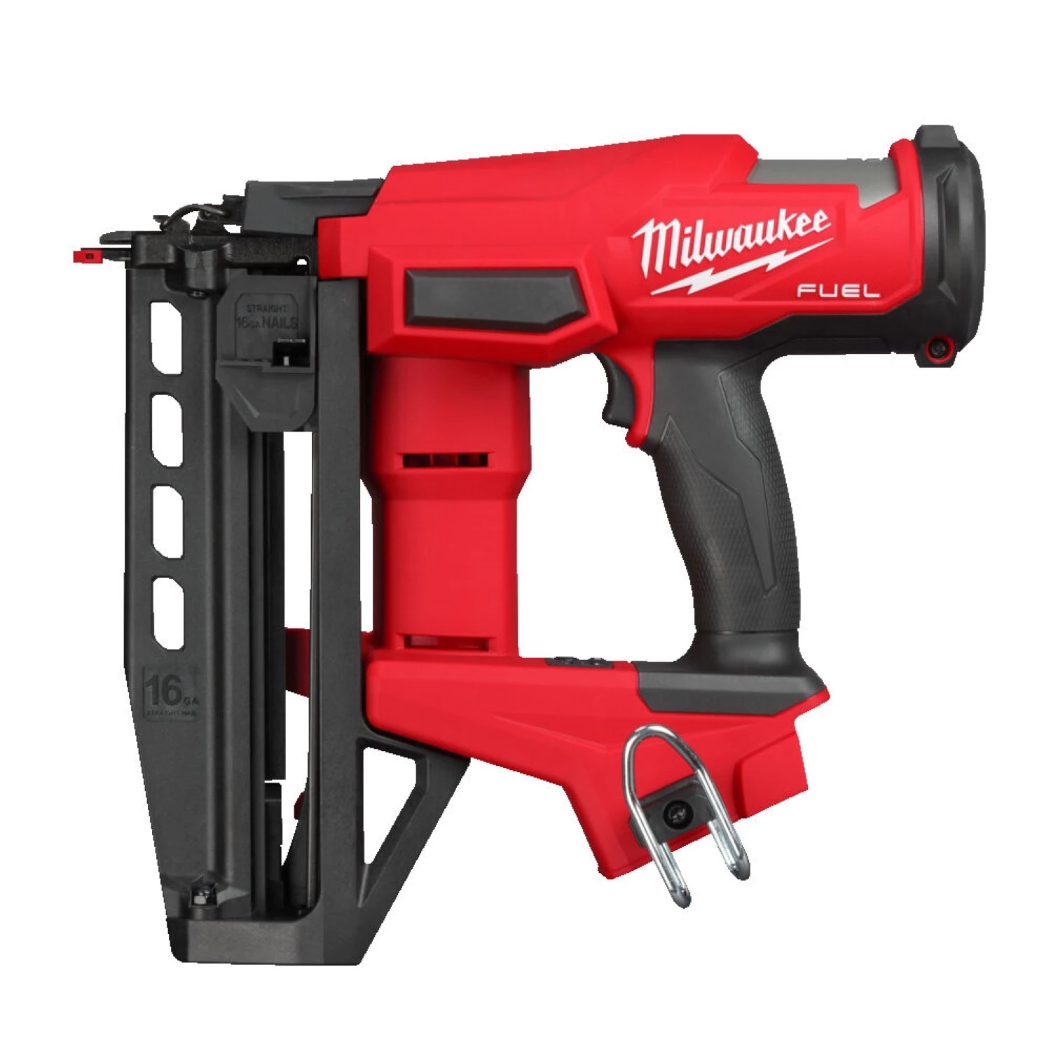 Milwaukee M18 FN16GS-0X 18V rechte afwerktacker body in HD Box – 16Ga – 25–64 mm