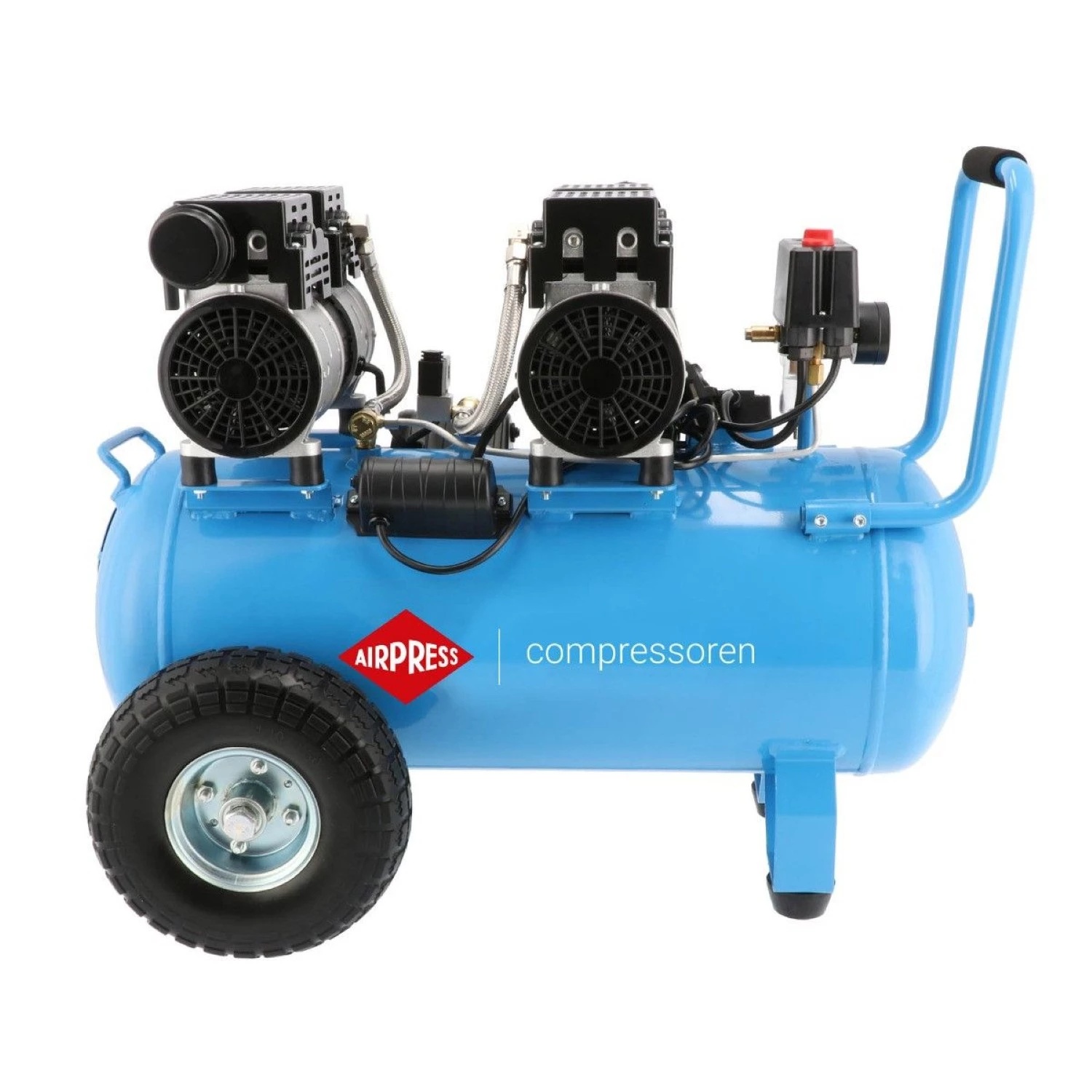 Airpress LMO 50-270 olievrije compressor – 1,5 kW – 8 bar – 50 liter