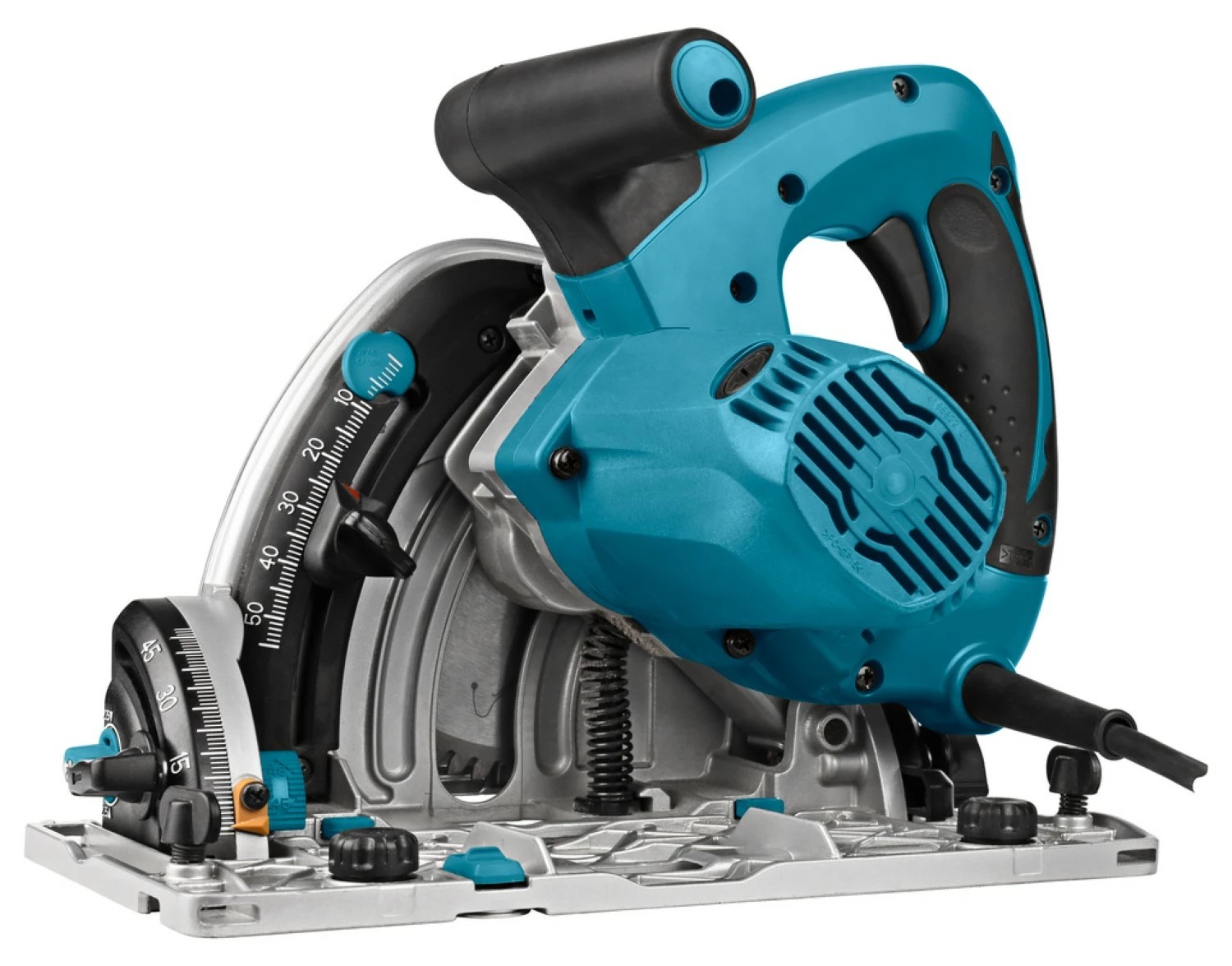Makita SP6000J1X2 invalzaagset in Mbox met twee geleiderails en foudraal – 1300 W – 165 mm
