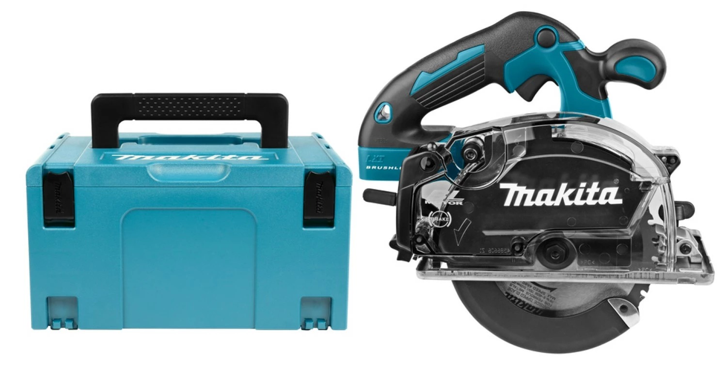 Makita DCS553ZJ 18V metaalcirkelzaag body in Mbox – 150 mm – koolborstelloos