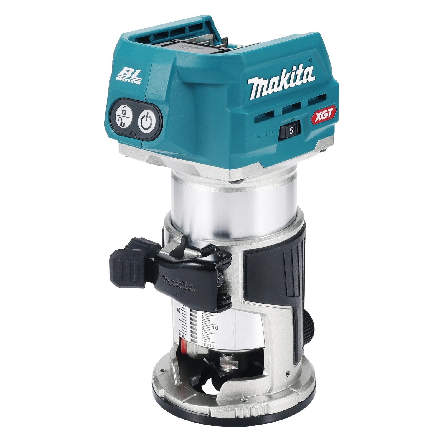 Makita RT001GZ14 XGT 40 V Max Li-ion accu boven- en kantenfrees – body