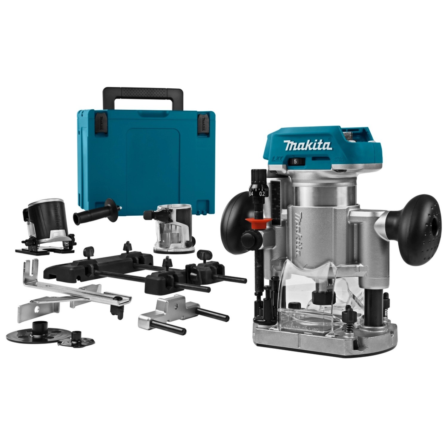 Makita DRT50ZJX9 18V Li-Ion boven- en kantenfrees body in Mbox