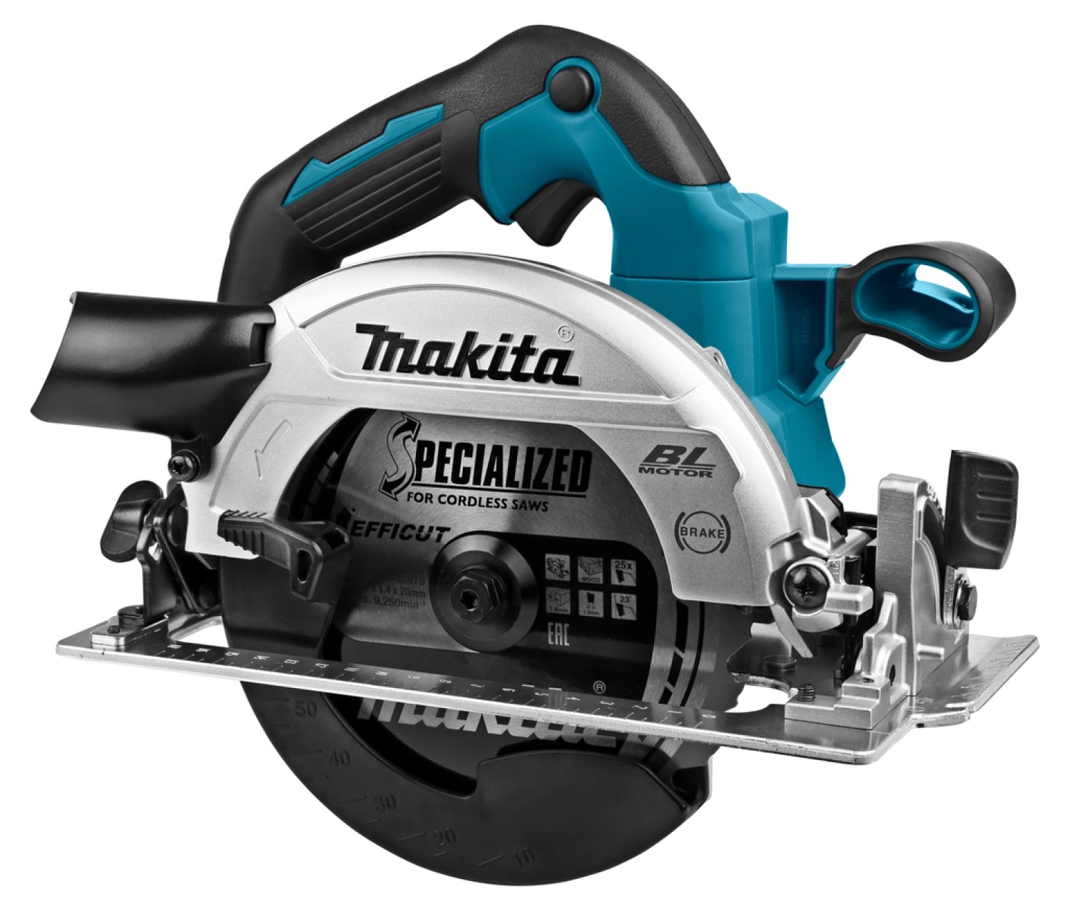 Makita DHS660Z 18V Li-Ion accu-cirkelzaag body – 165 mm – koolborstelloos