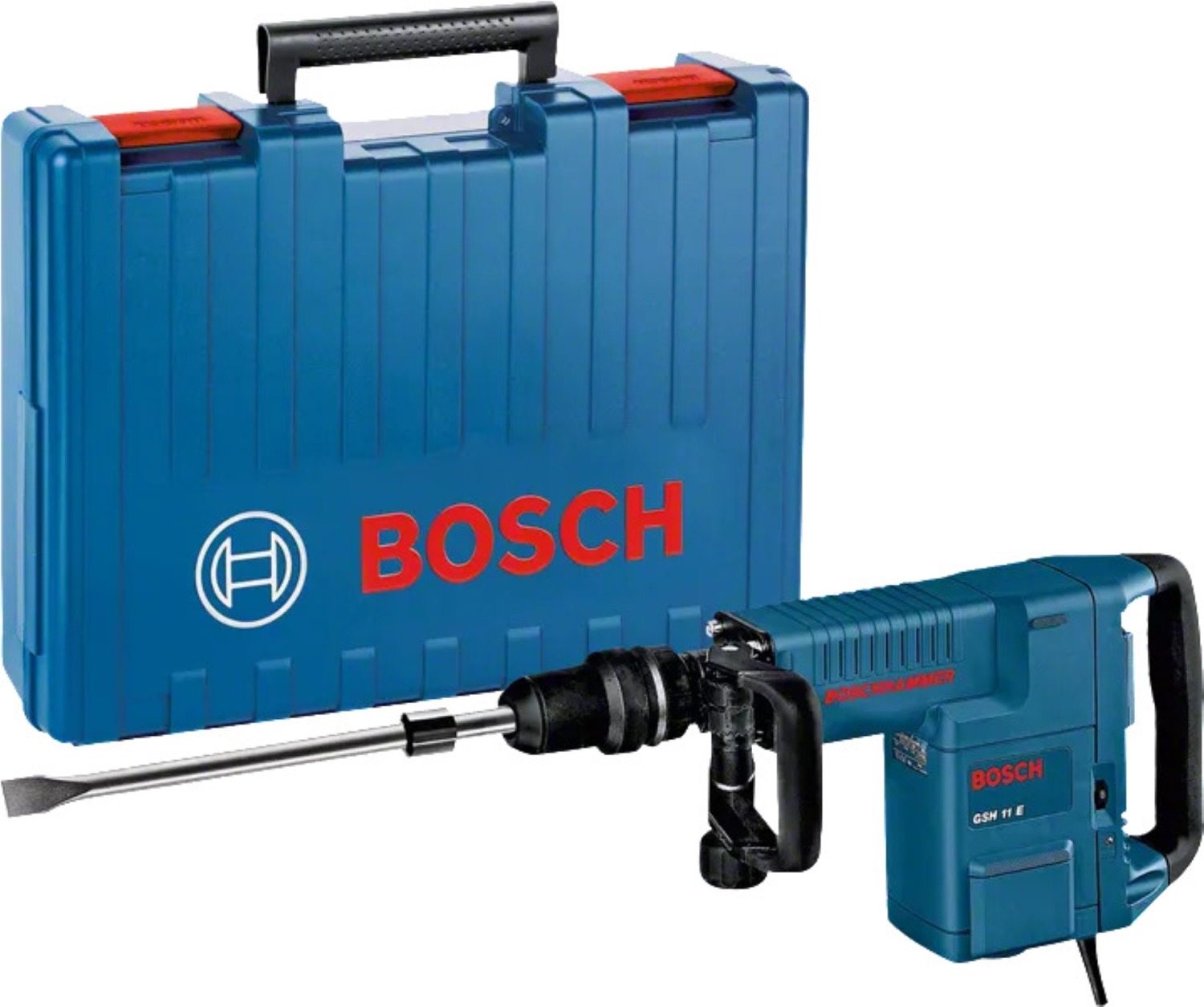 Bosch GSH 11 E SDS-max breekhamer in koffer – 1500 W – 16,8 J