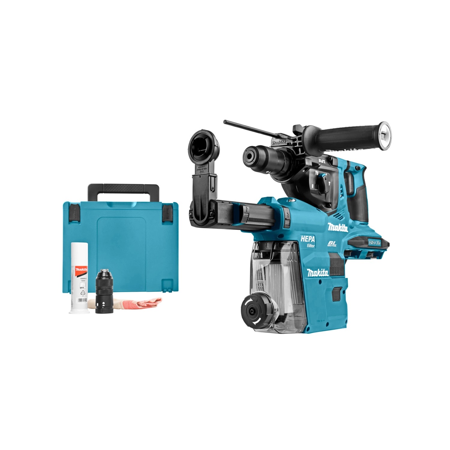 Makita DHR281ZWJ 36V (2x18V) SDS-Plus combihamer body in Mbox