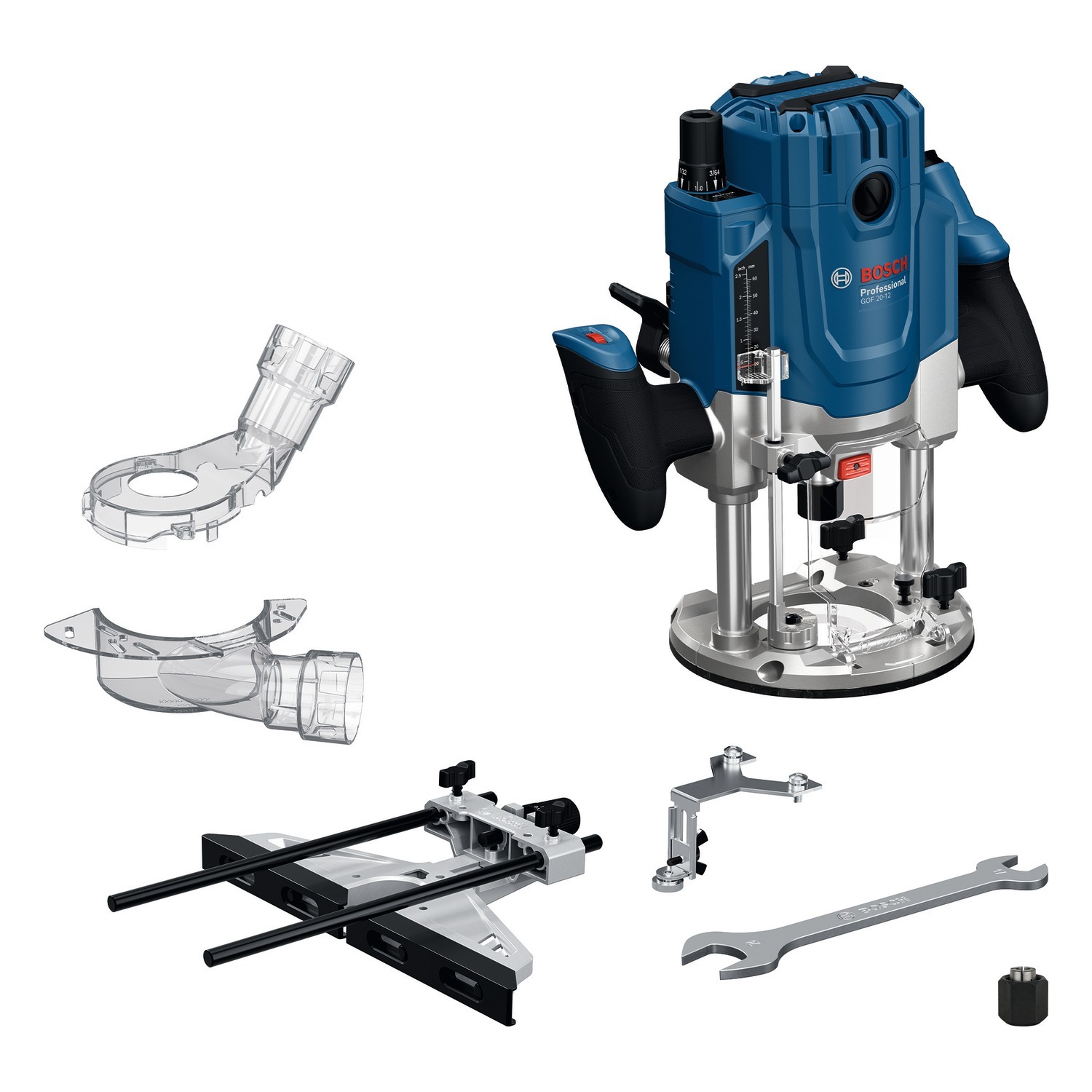 Bosch GOF 20-12 Bovenfrees – 2000 W