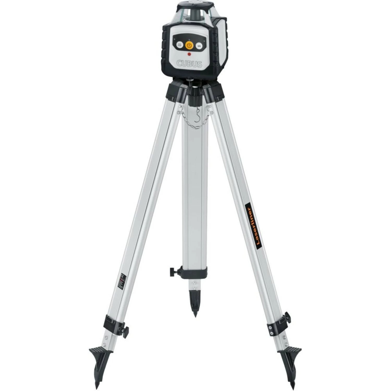 Laserliner Cubus 110 S rotatielaser set met statief en koffer – rood – 200 m