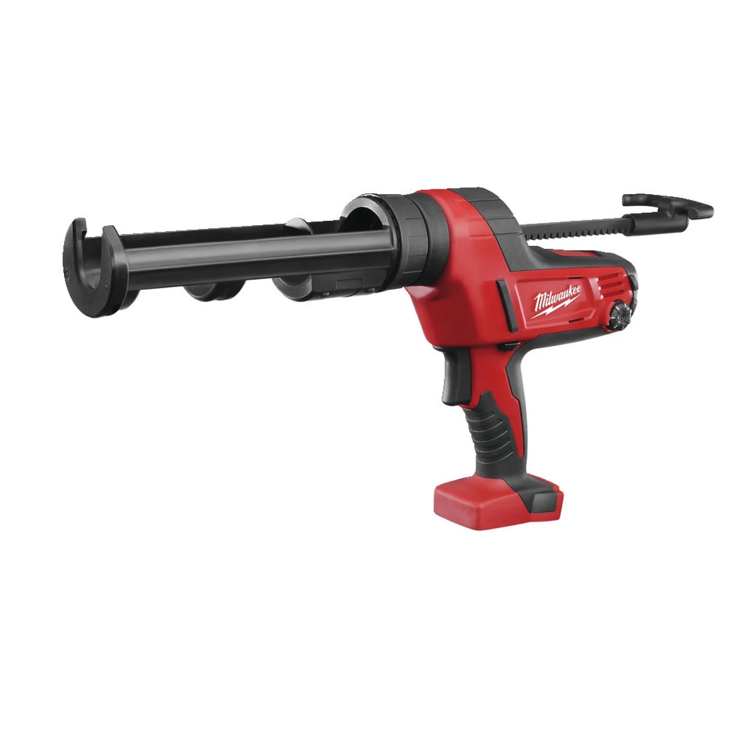 Milwaukee C18 PCG/310C-0B 18V accu lijm- en kitspuit body met kokerhouder en tas