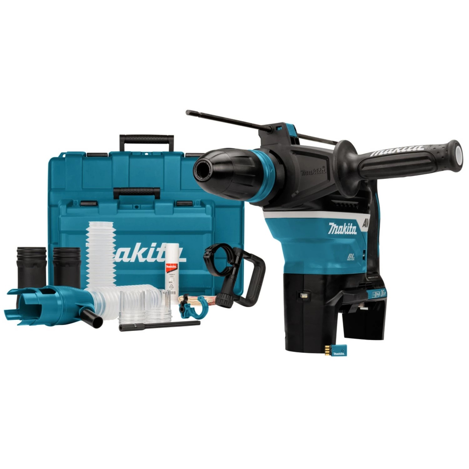 Makita DHR400ZKUN 36V SDS-max combihamer body in koffer – koolborstelloos – 8 J