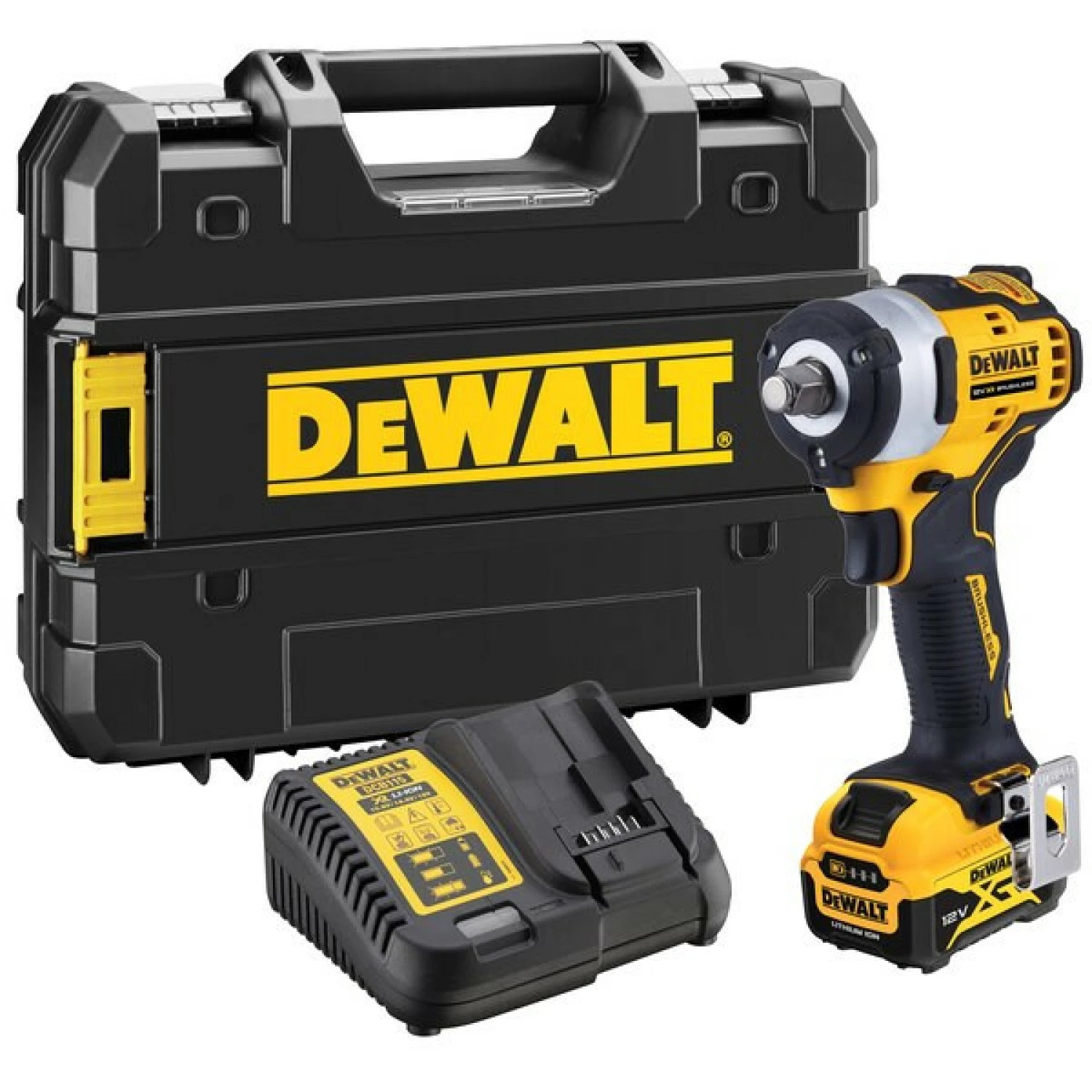 DeWALT DCF901P1-QW 12V XR accuslagschroevendraaier set met 5,0Ah accu en T-STAK koffer