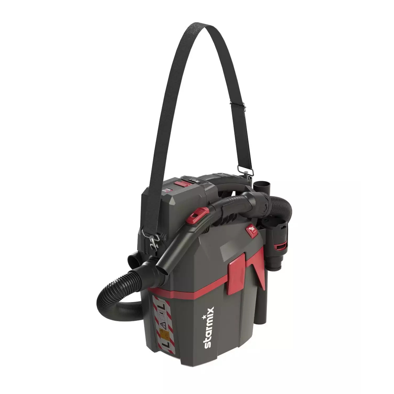 Starmix SMART L-18V accu stofzuiger set – 1x 5,2 Ah – L-klasse – 6 l