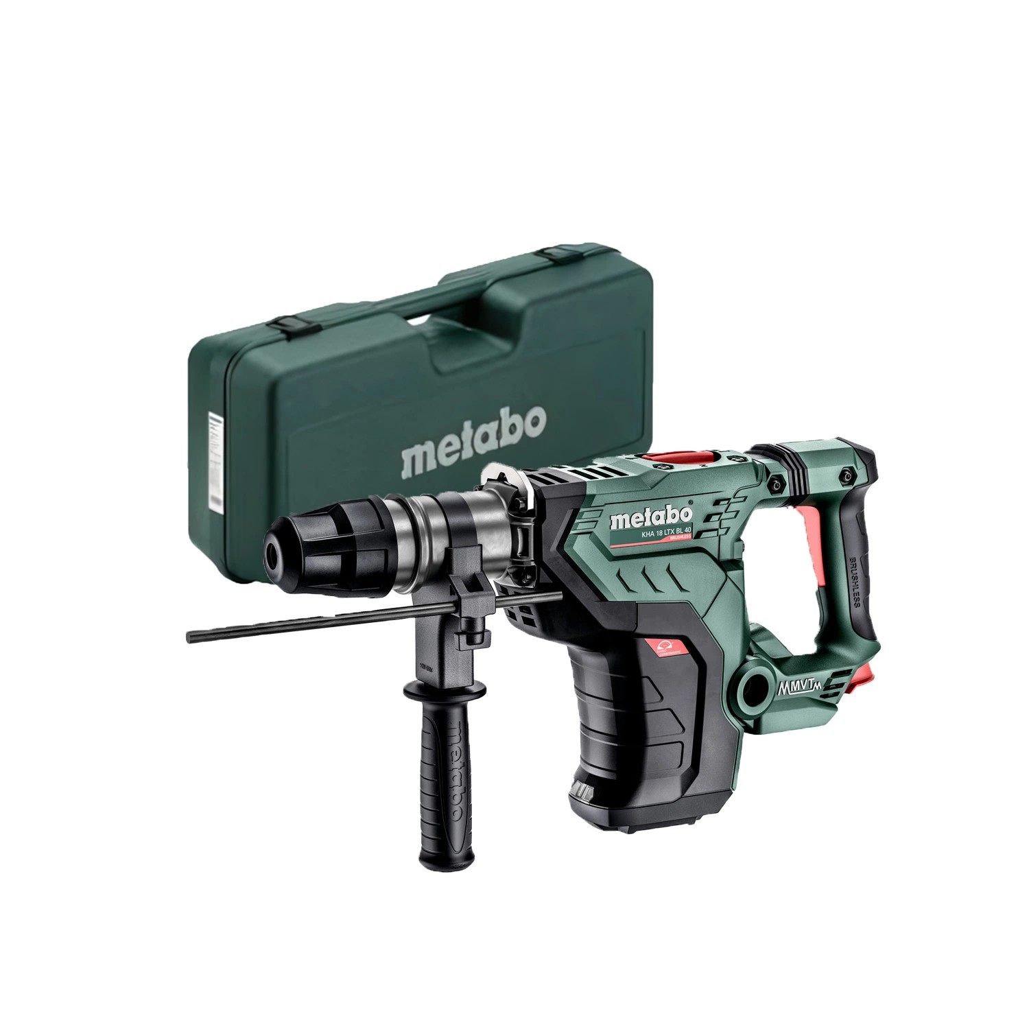 Metabo KHA 18 LTX BL 40 18V SDS-Max accu-boorhamer body in koffer – 600752840