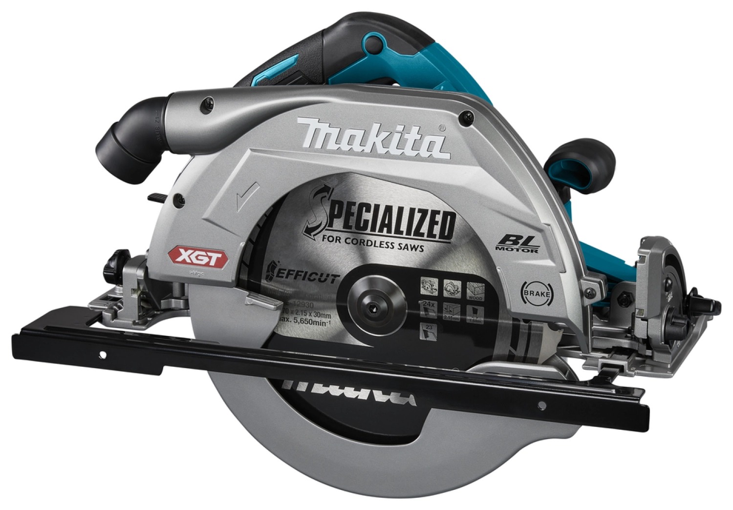 Makita HS009GZ 40V Max Li-Ion accu cirkelzaag body – 235 mm – koolborstelloos