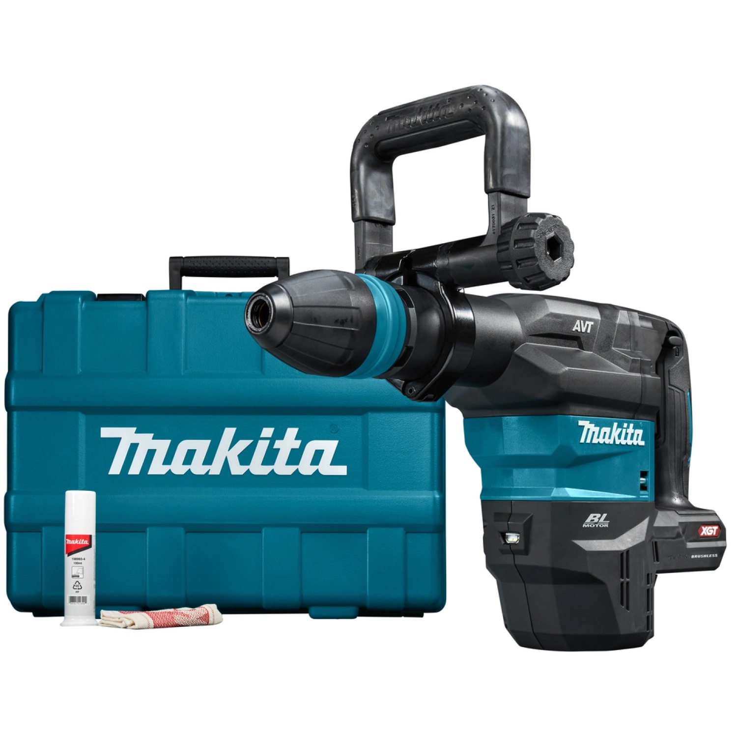Makita HM001GZ04 XGT 40V Max accu breekhamer body met AWS-zender in koffer
