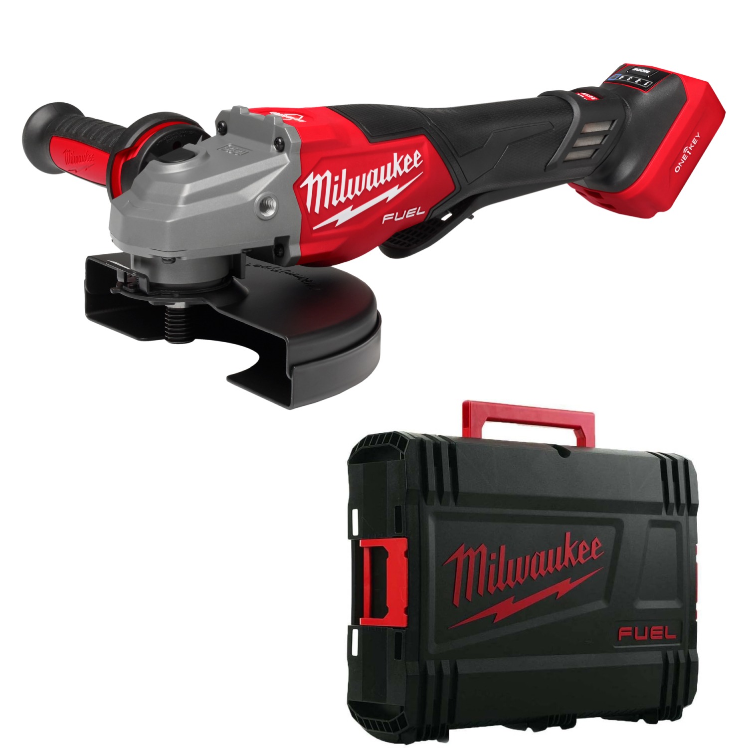 Milwaukee M18 FHSAGO180VXPDB2-0X 18V accu haakse slijper body in HD Box – 180 mm
