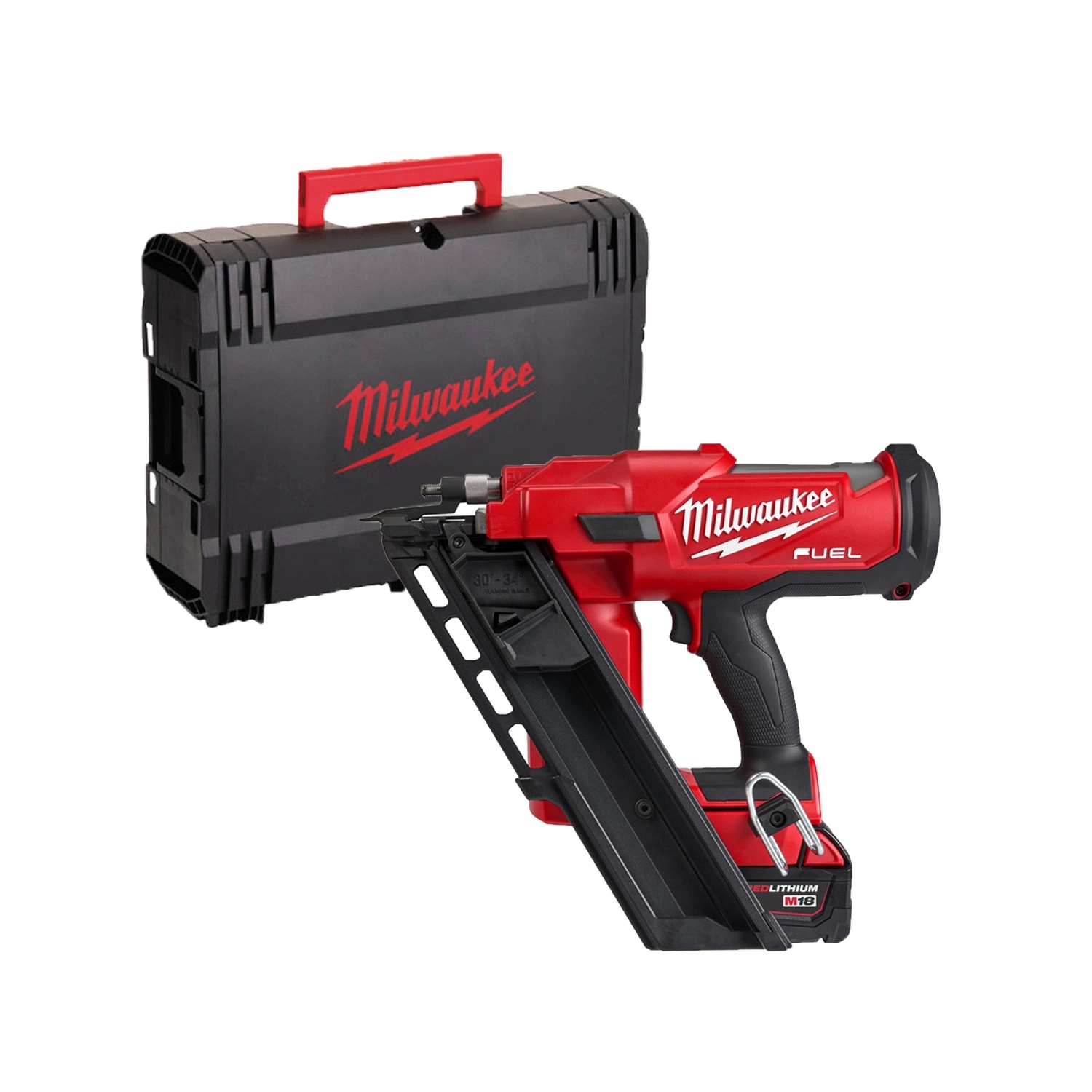 Milwaukee M18 FFNS-502C Li-Ion accu tacker set in koffer
