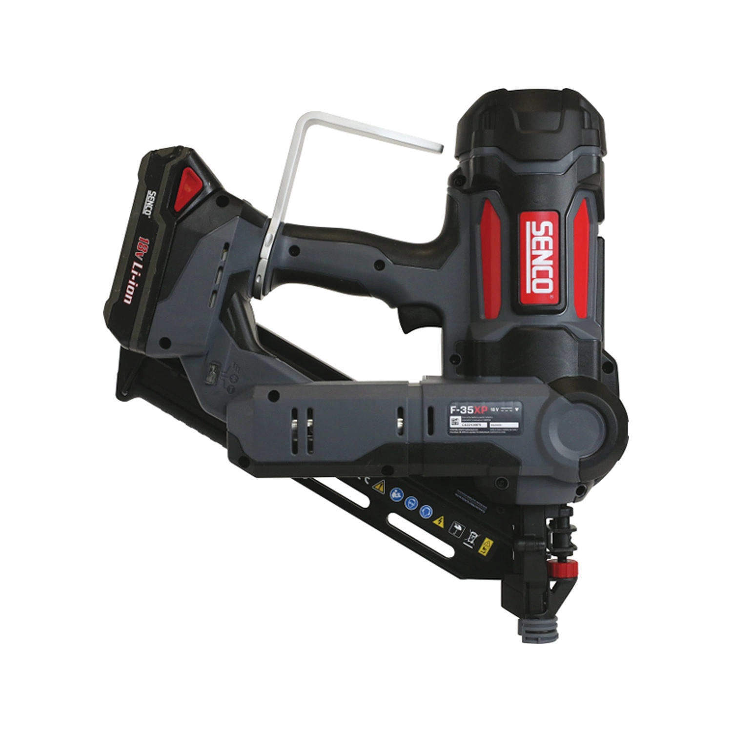Senco F-35XP 18V Li-Ion accu tacker set met 2x 3,0Ah en koffer
