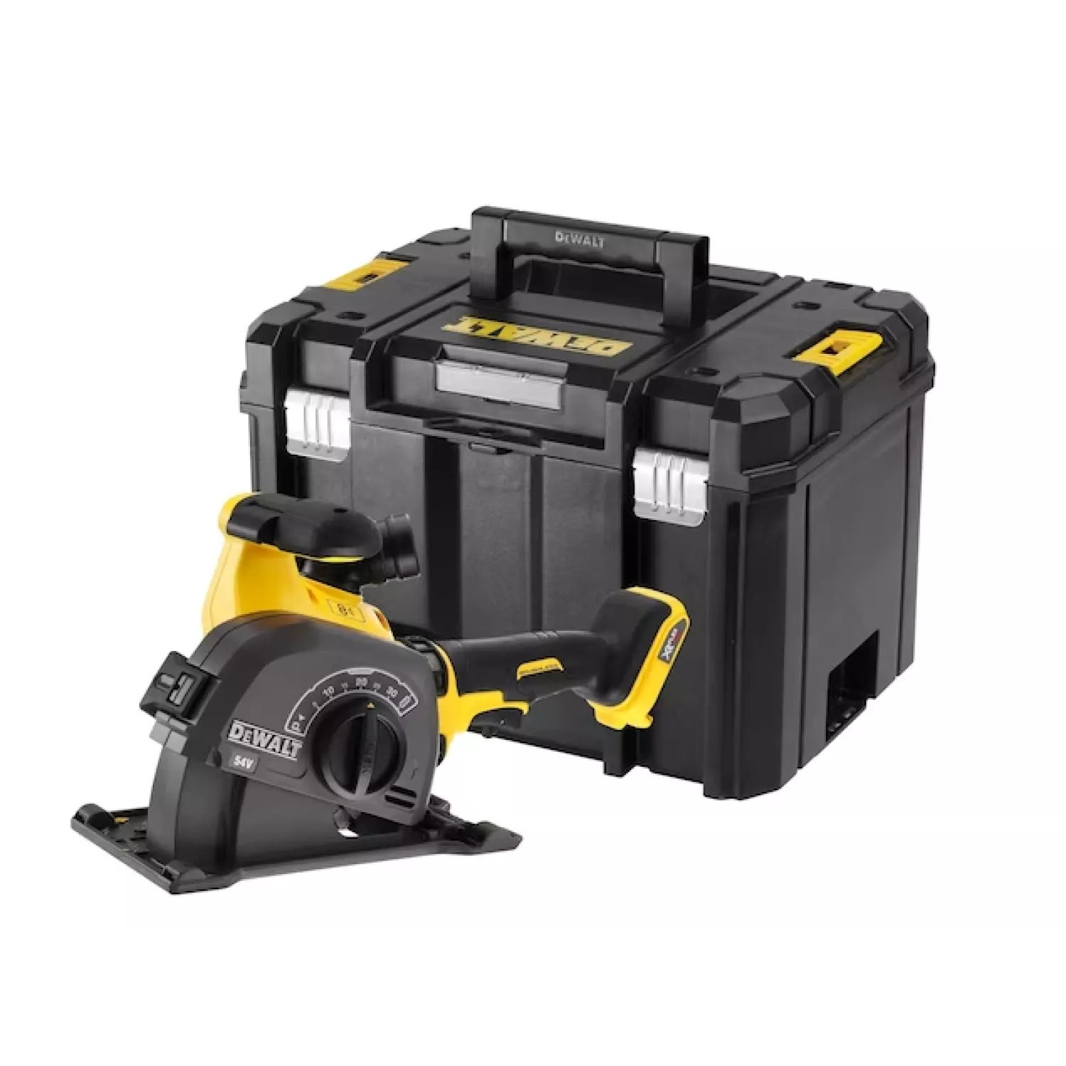 DeWALT DCG200NT-XJ 54V XR FlexVolt accu sleuvenfrees body in TSTAK – 125 mm