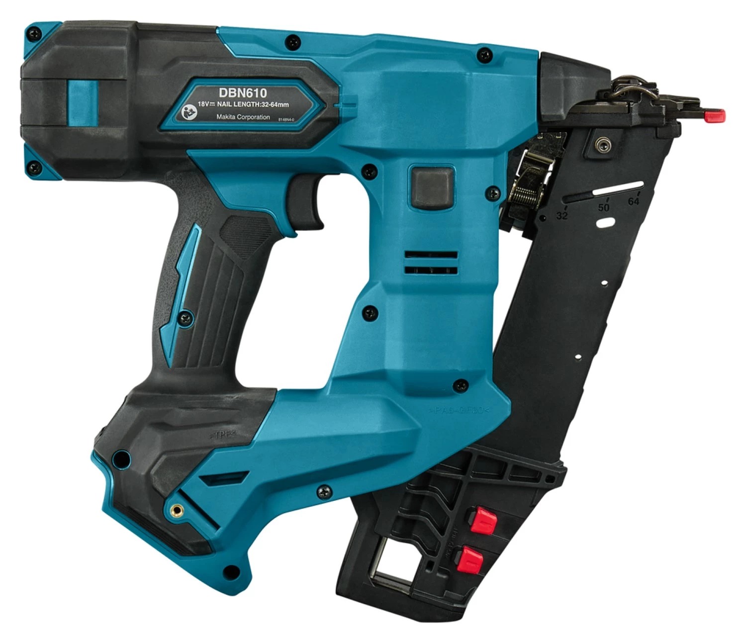 Makita DBN610Z 18V LXT accu brad tacker body – 16Ga