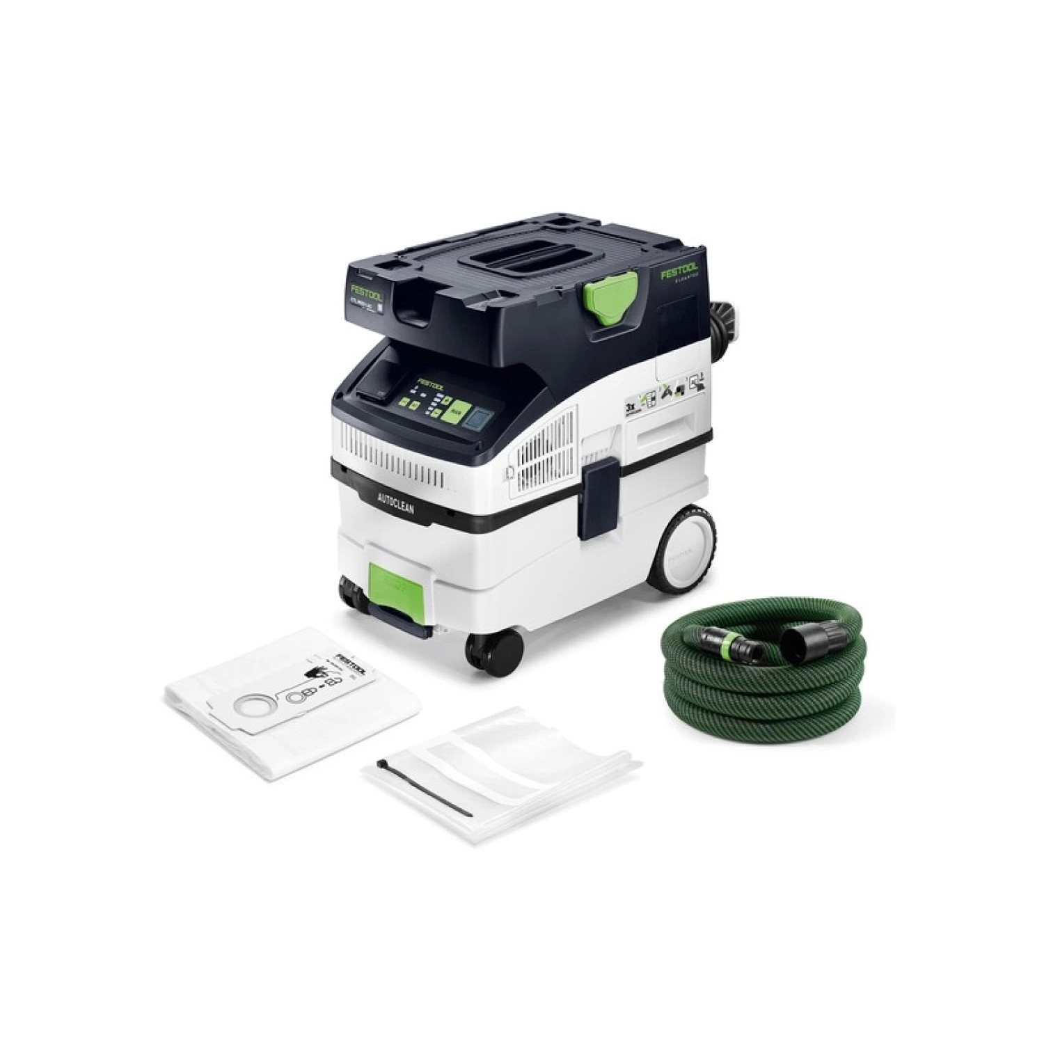 Festool CTL MIDI I AC bouwstofzuiger met AUTOCLEAN – 1200 W – stofklasse L – 15 l
