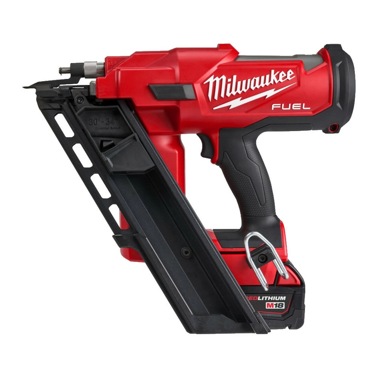 Milwaukee M18 FFN-502C 18V accu-tacker set met 2 × 5,0Ah accu en koffer
