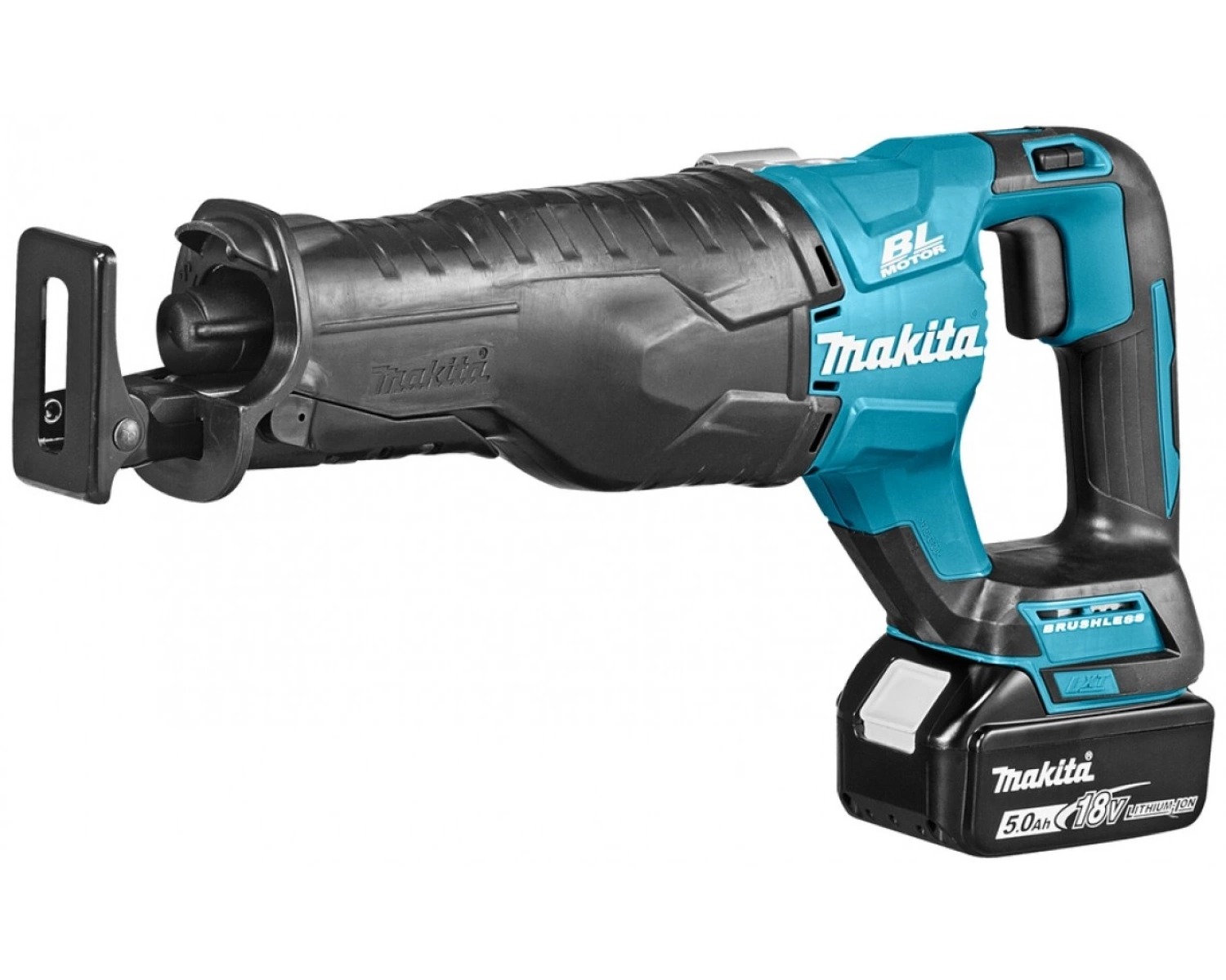 Makita DJR187RT 18V Li-Ion reciprozaagset met 1x 5,0Ah accu