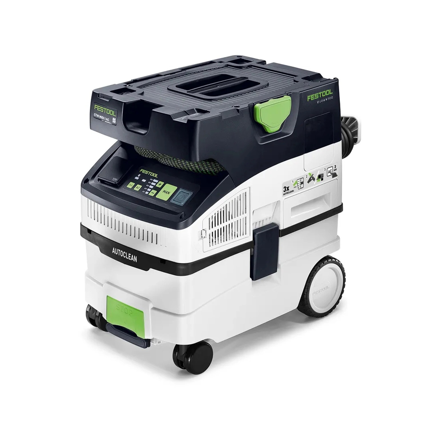 Festool CTM MIDI I AC bouwstofzuiger met AUTOCLEAN – 1200 W – M-klasse – 15 l