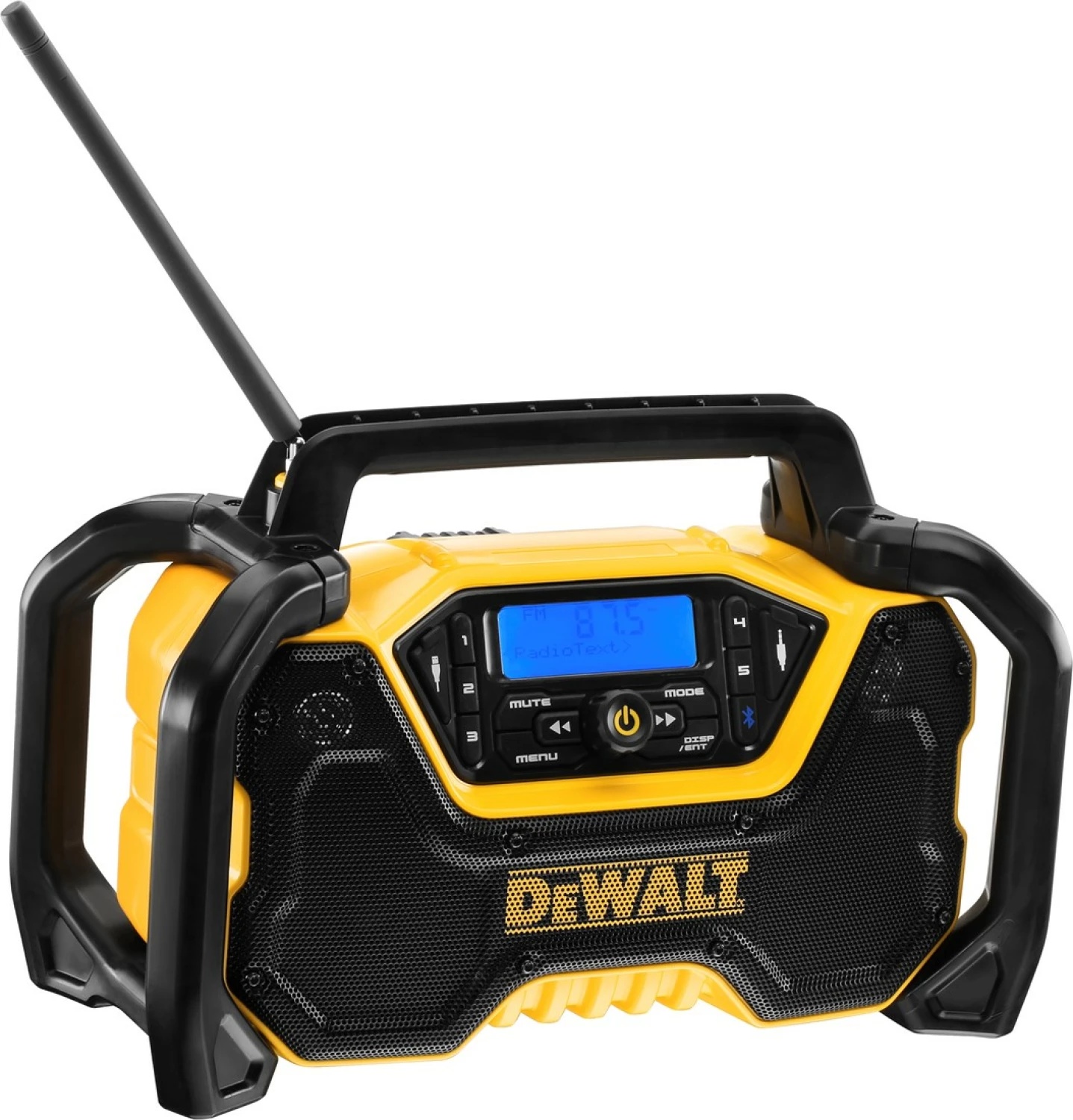 DeWALT DCR029-QW XR DAB+ bouwradio met Bluetooth – body