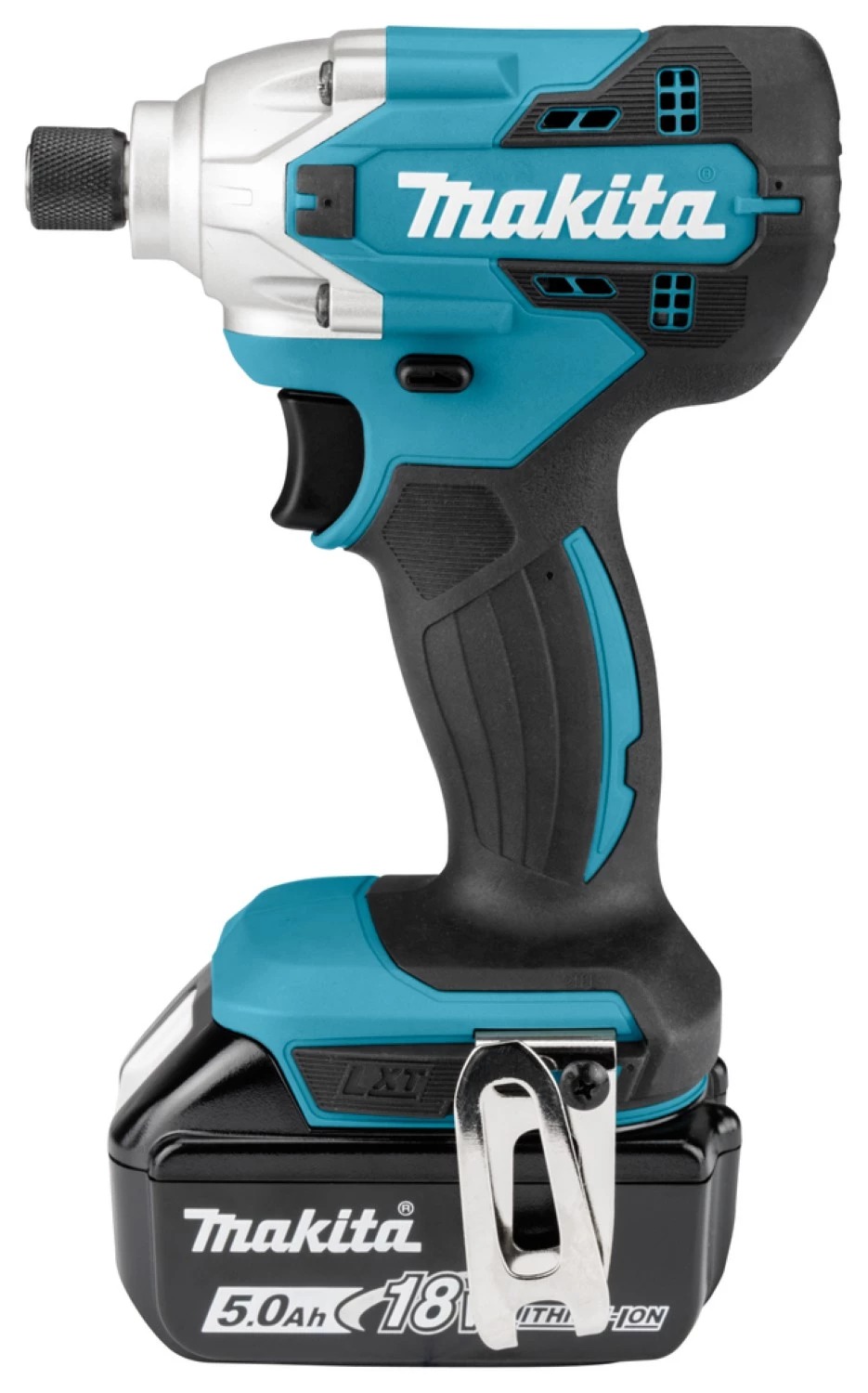 Makita DTD156RTJ 18V Li-Ion slagschroevendraaierset met 2× 5,0Ah accu en Mbox