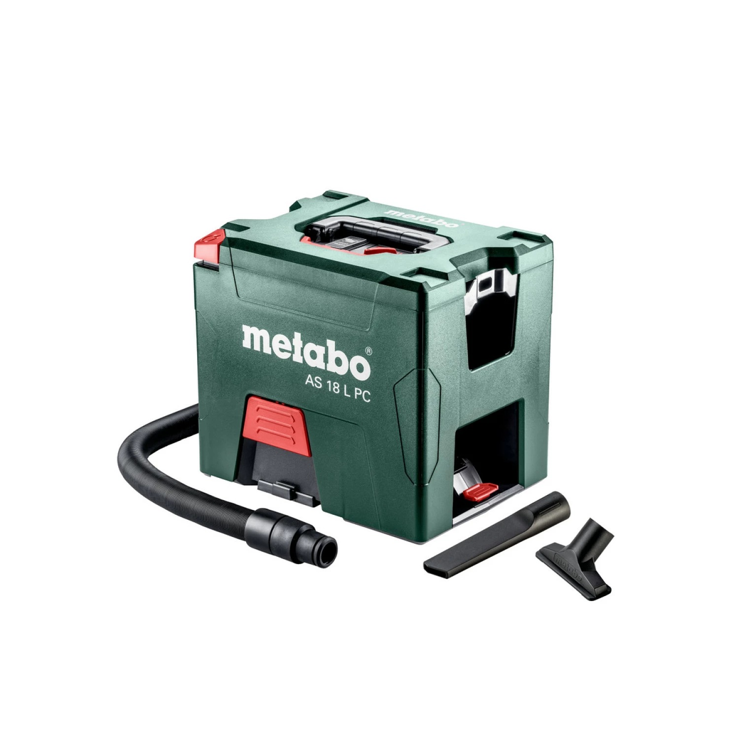 Metabo AS 18 L PC Li-Ion accu-bouwstofzuiger body – L-klasse – 7,5 liter