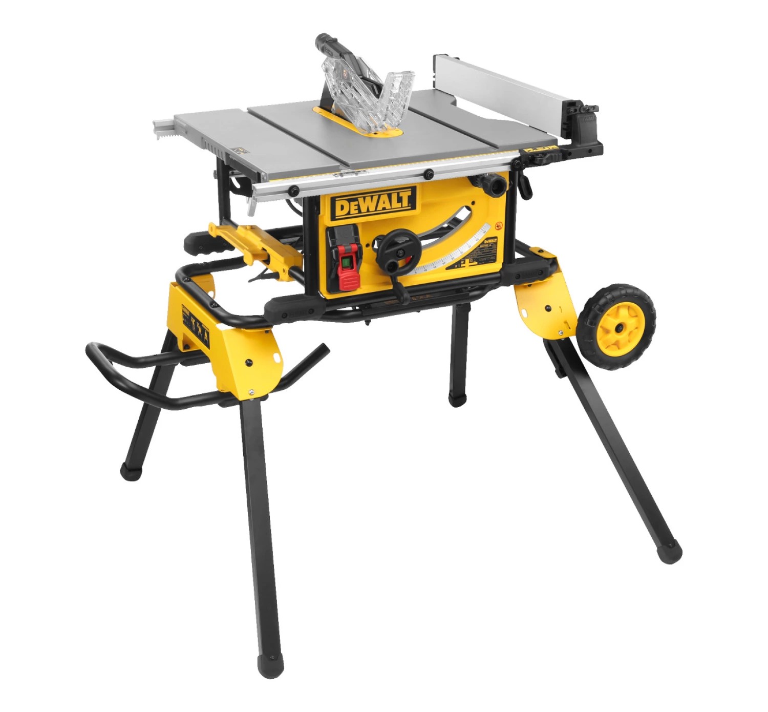 DeWALT DWE7492SET zaagtafel met verrijdbaar DWE74911 onderstel – 2000 W – 250 x 30 mm