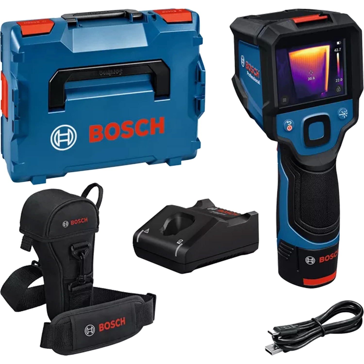 Bosch GTC 12V-450-13 12V warmtebeeldcamera – set in L-Boxx