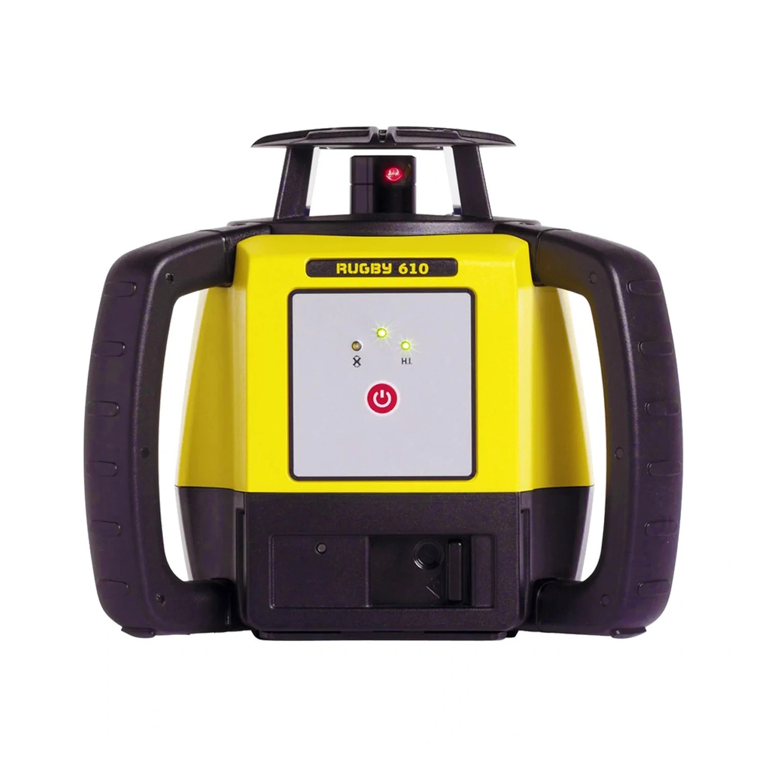 Leica Rugby 610 roterende laser met ontvanger en koffer – rood – IP67